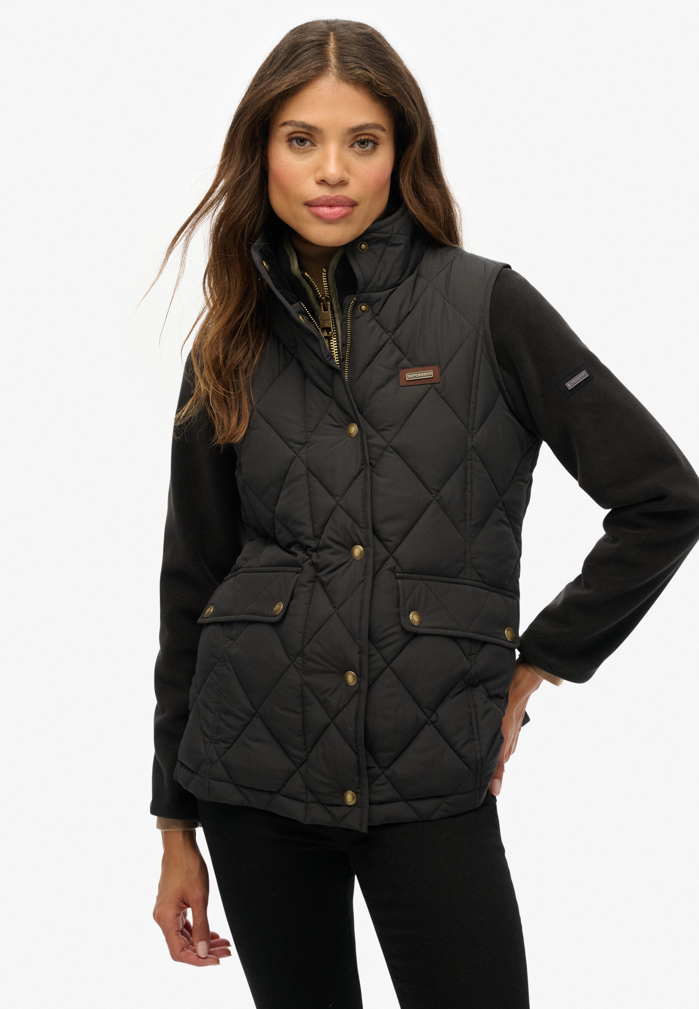 CORD TRIMMED LINER GILET