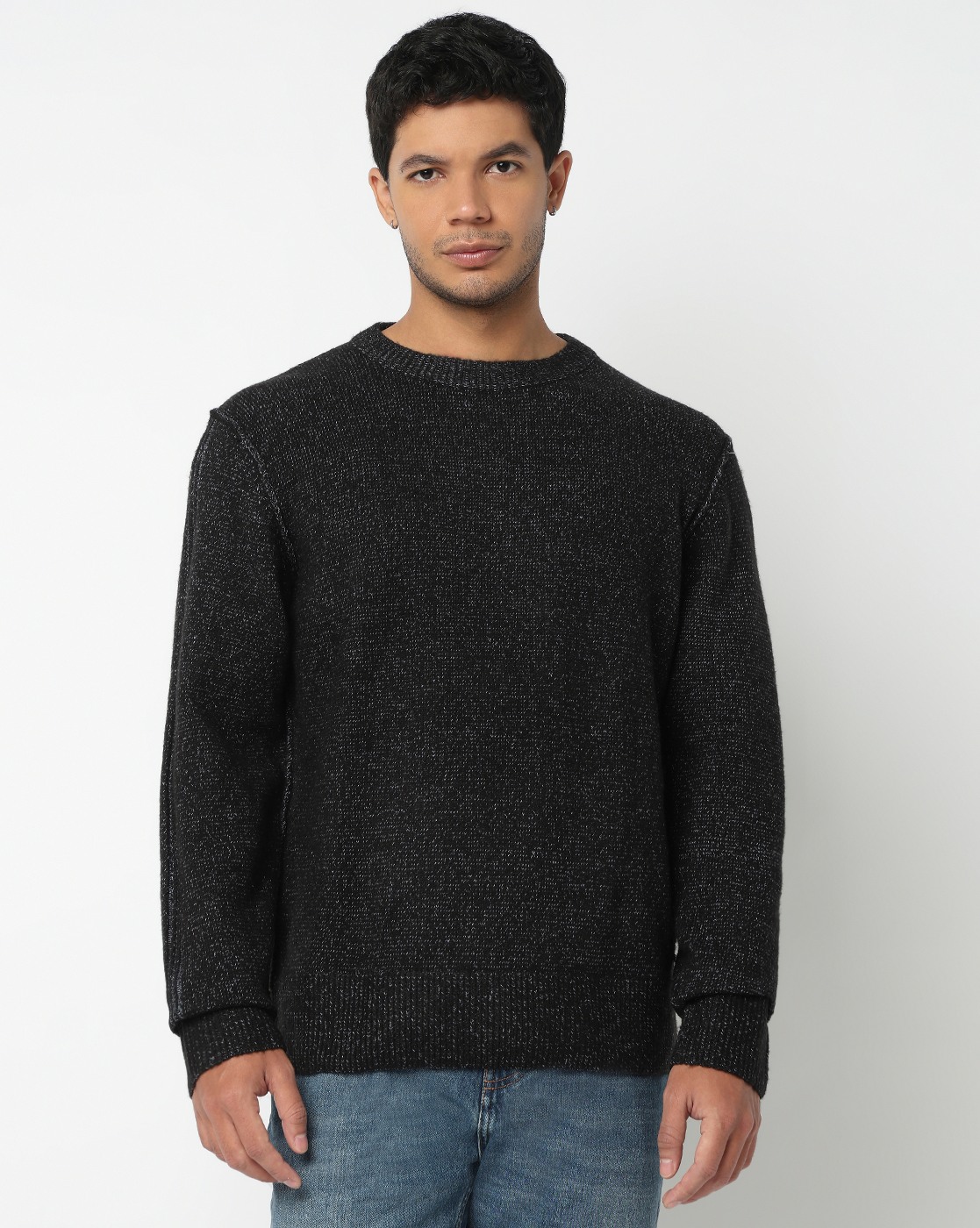 GAS | GAS Regular Fit Sweatshirt with Signature Branding