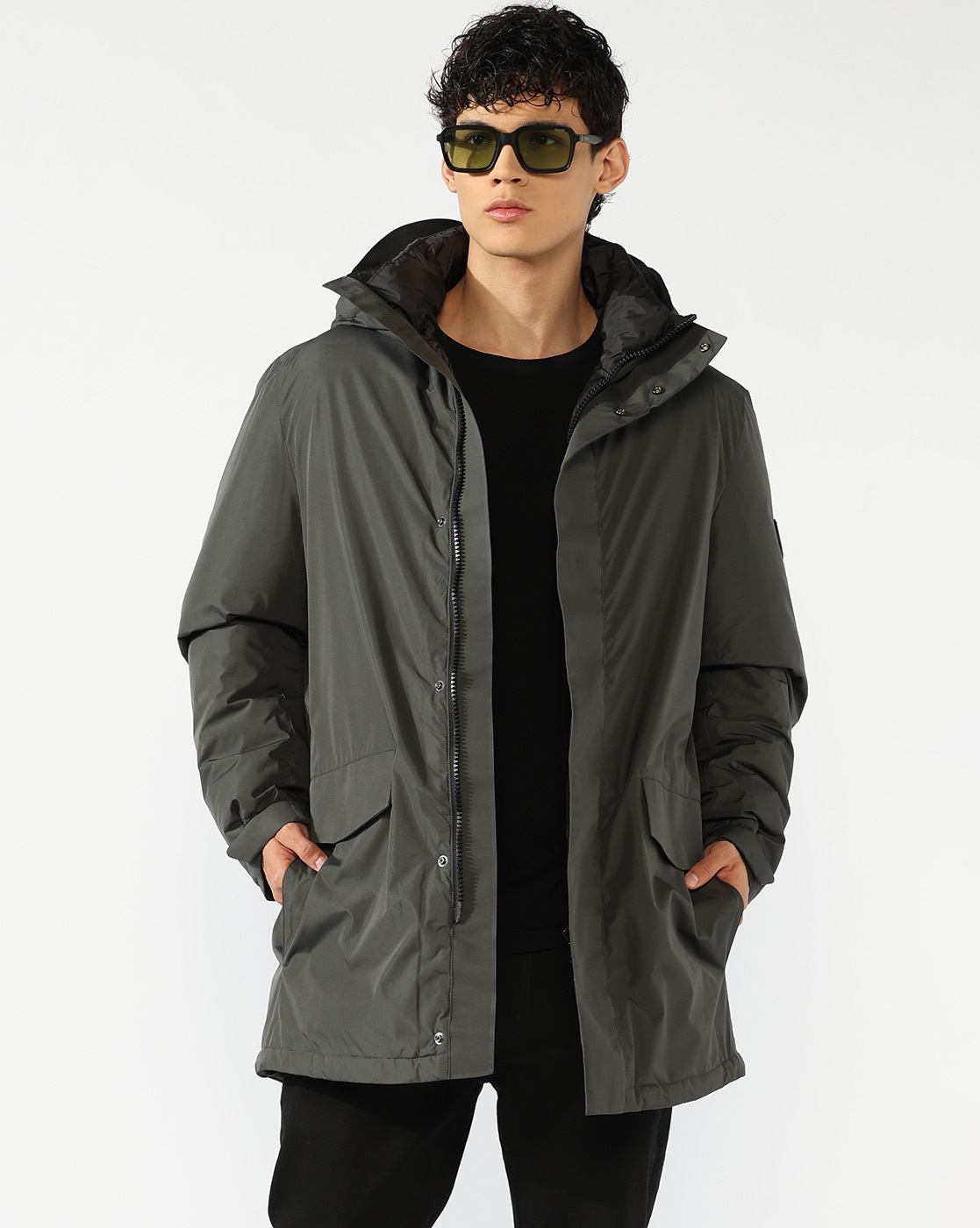 GAS | GAS Regular Fit Jacket with Signature Branding