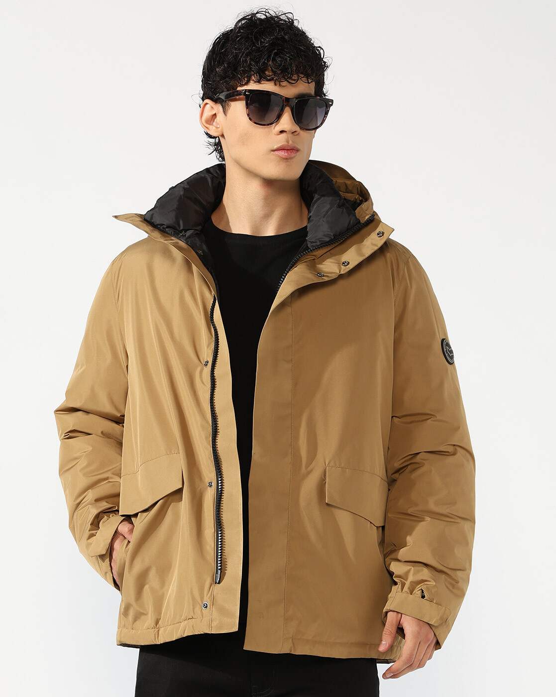 GAS | GAS Regular Fit Jacket with Signature Branding