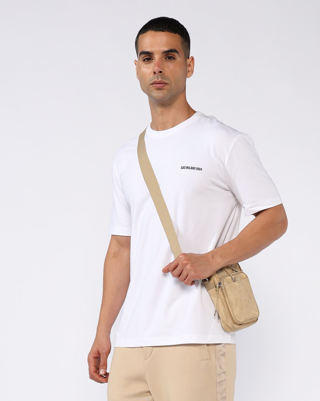 GAS | Regular Fit T-shirt with Milano Heritage Branding