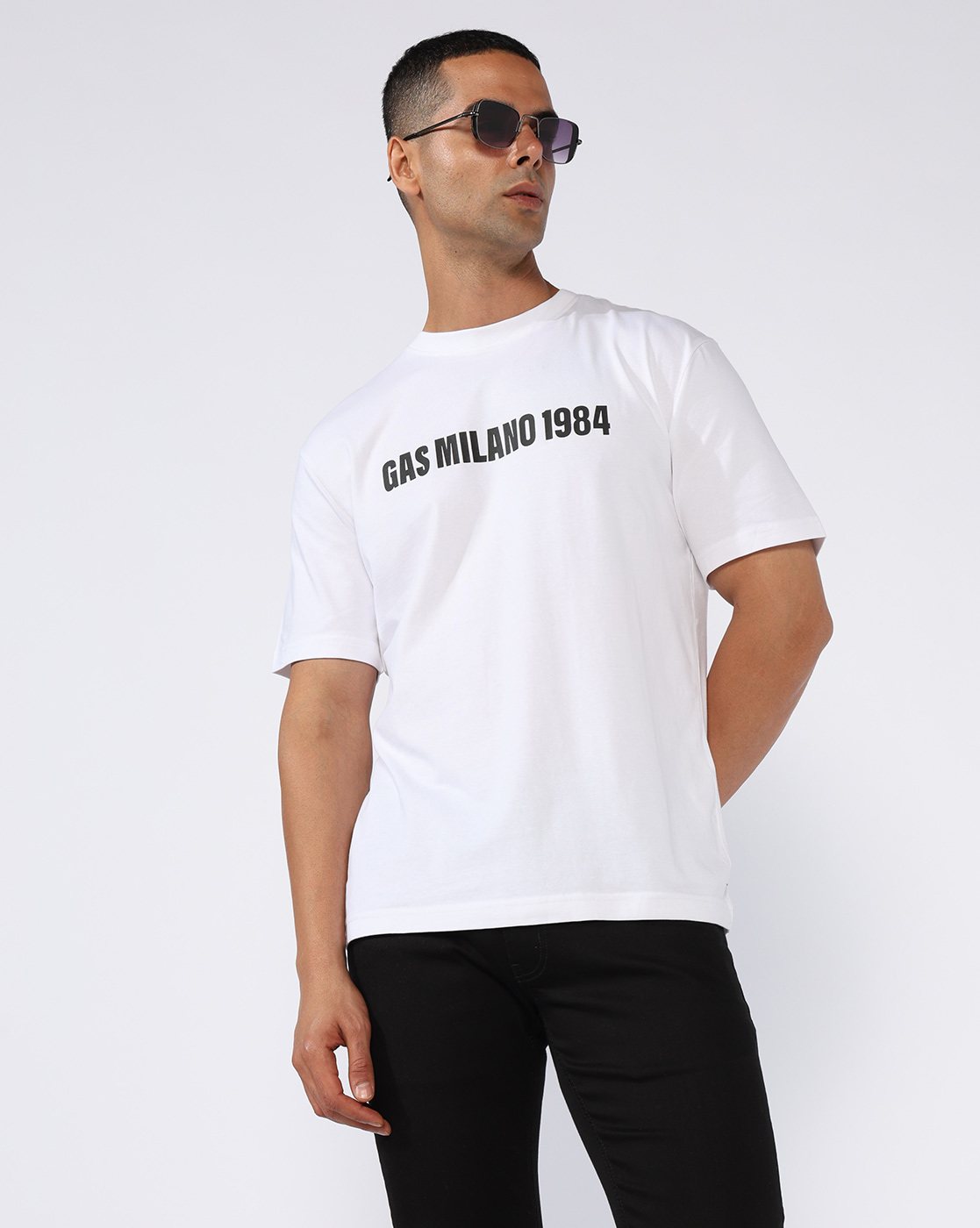 GAS | Regular Fit T-shirt with Milano Heritage Branding