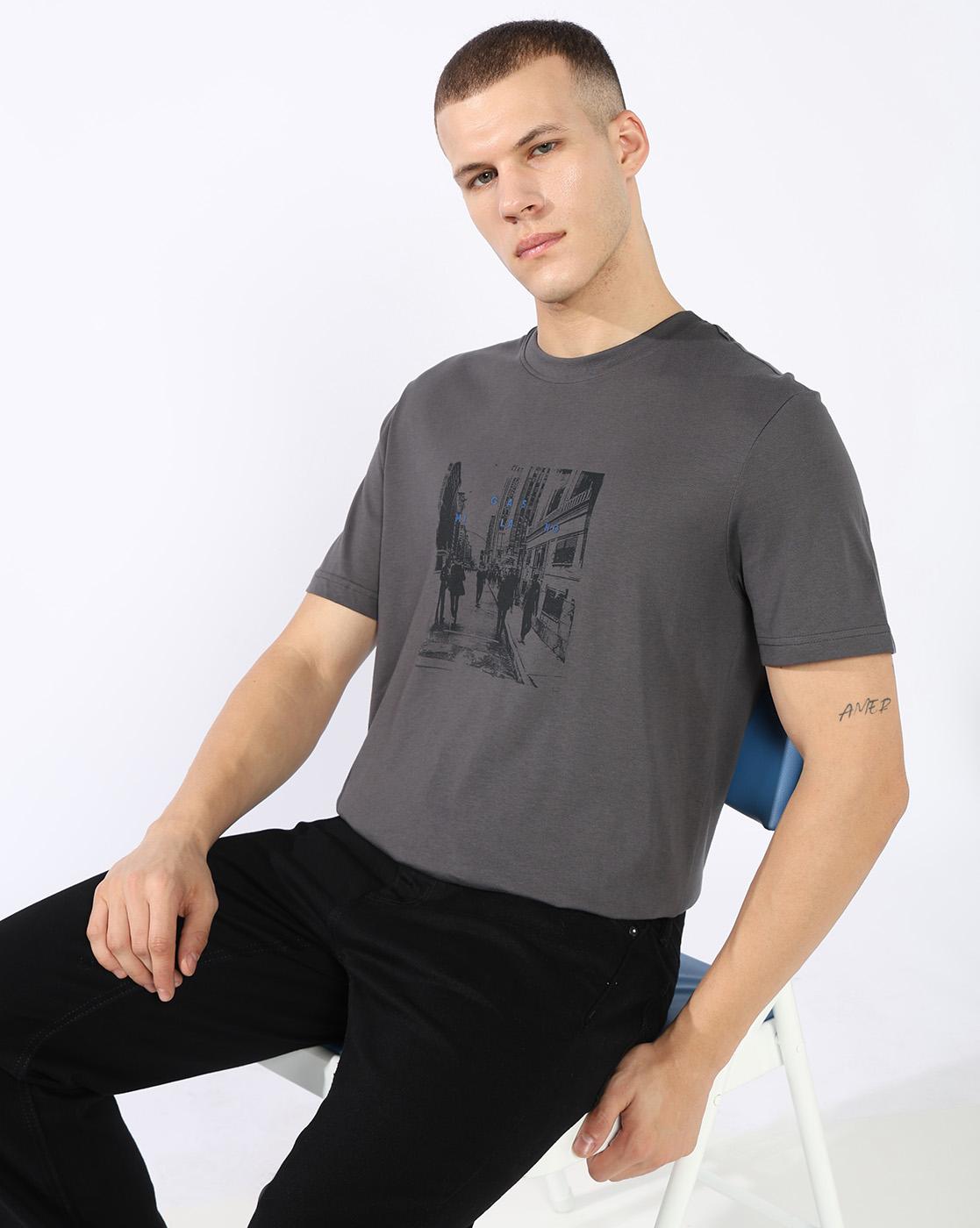 GAS | Regular Fit T-shirt with Signature Branding