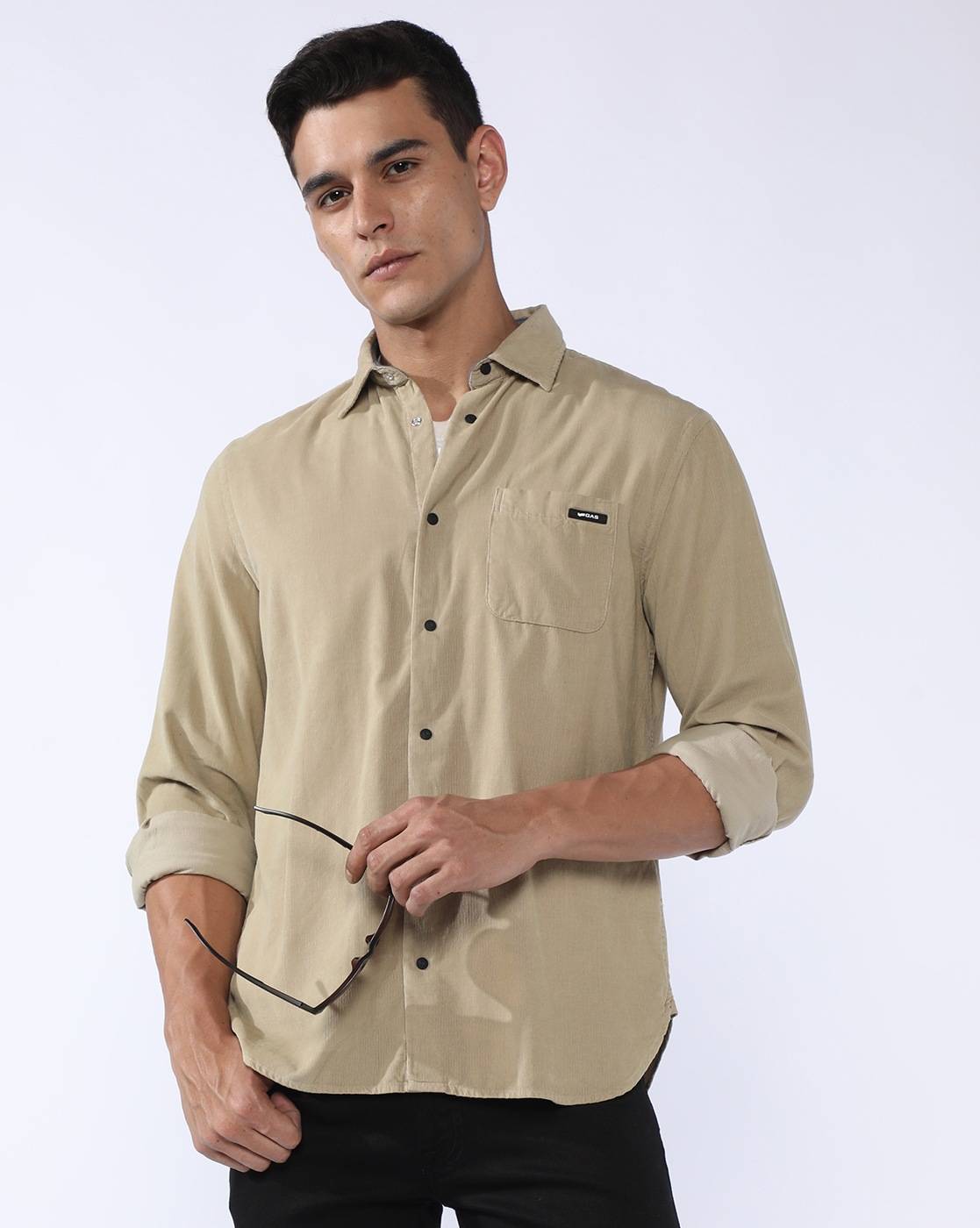 GAS | Regular Fit Shirt with Signature Branding