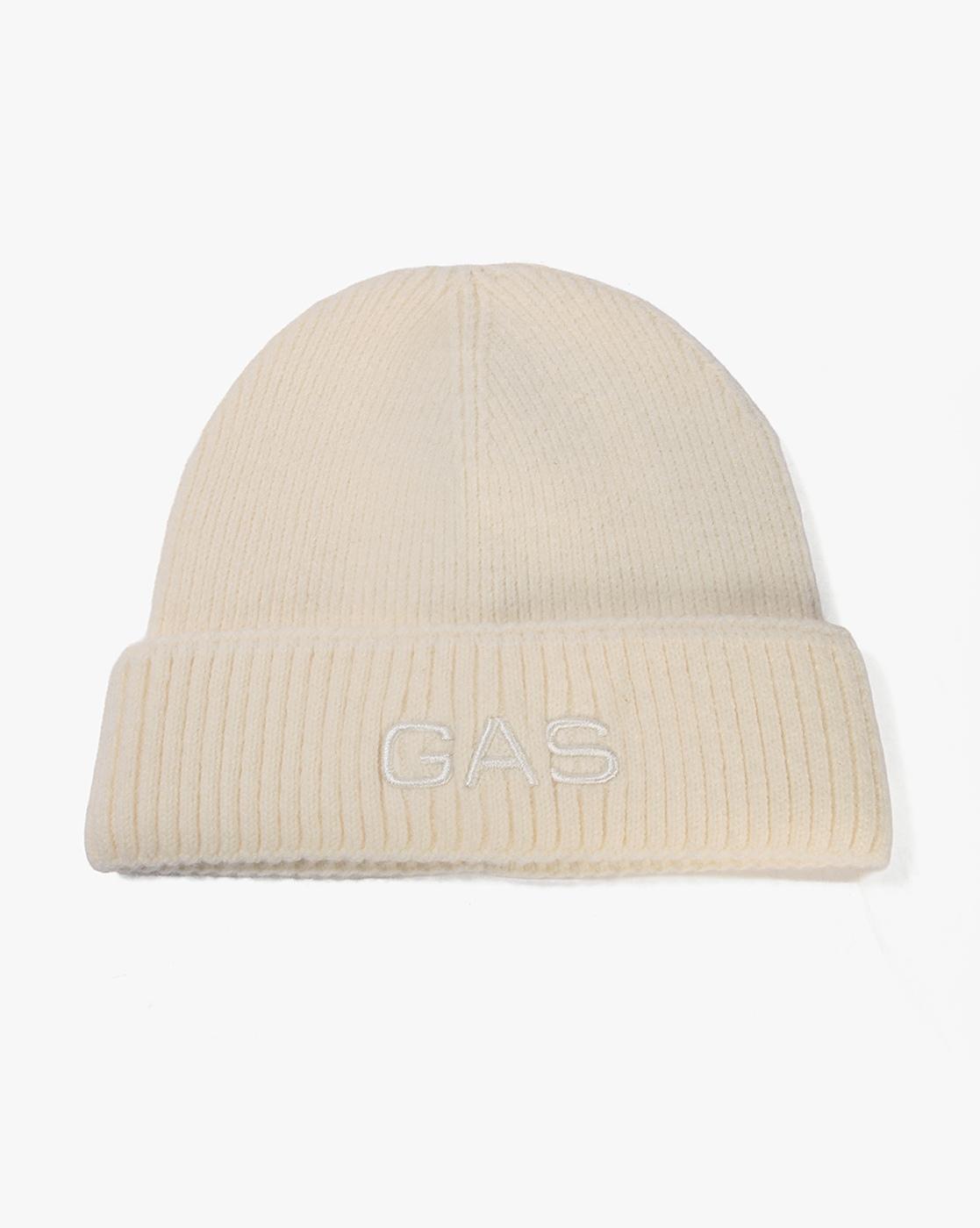 GAS | Acrylic Blend Solid Beige Beanie