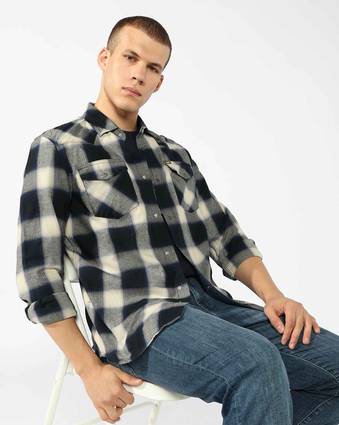 GAS | Regular Fit Shirt with Signature Branding