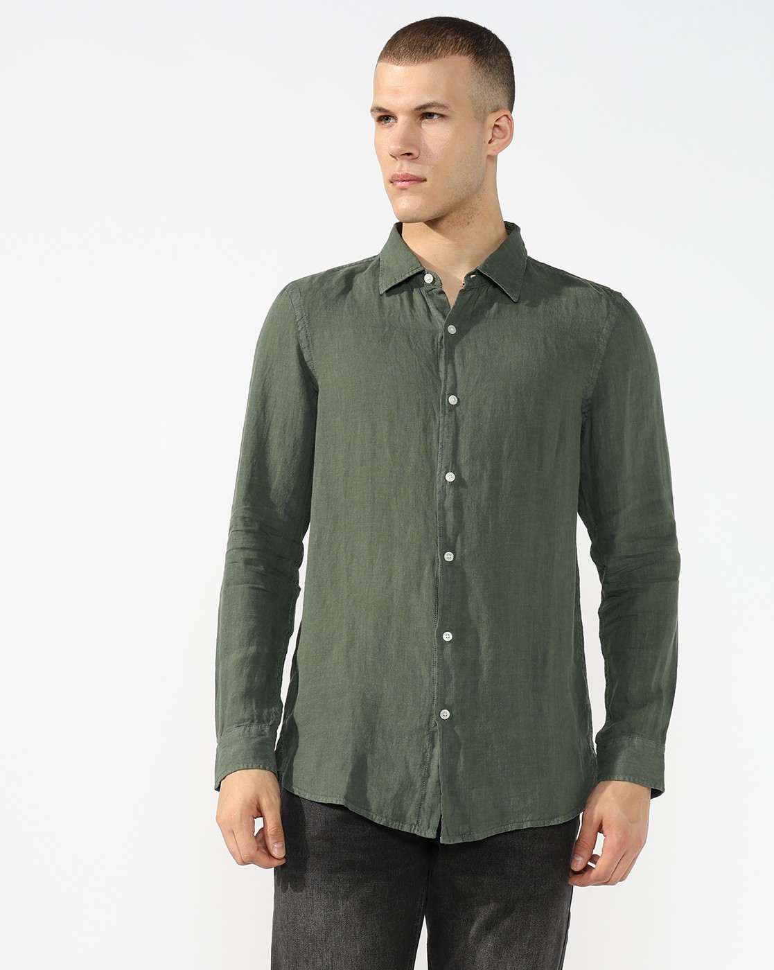 VACATION L/S LINEN SHIRT