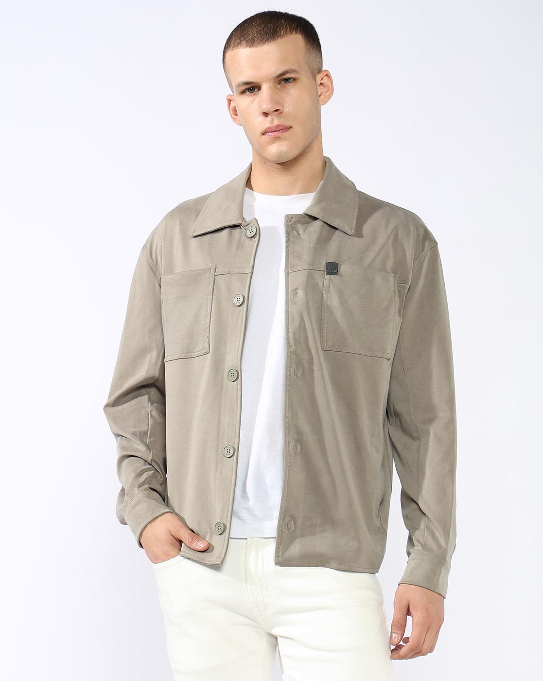 GAS | Regular Fit Jacket with Duo Pocket Branding