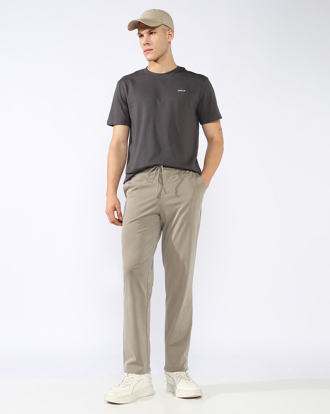 GAS | Regular Fit Classic Drawcord Olive Track Pants
