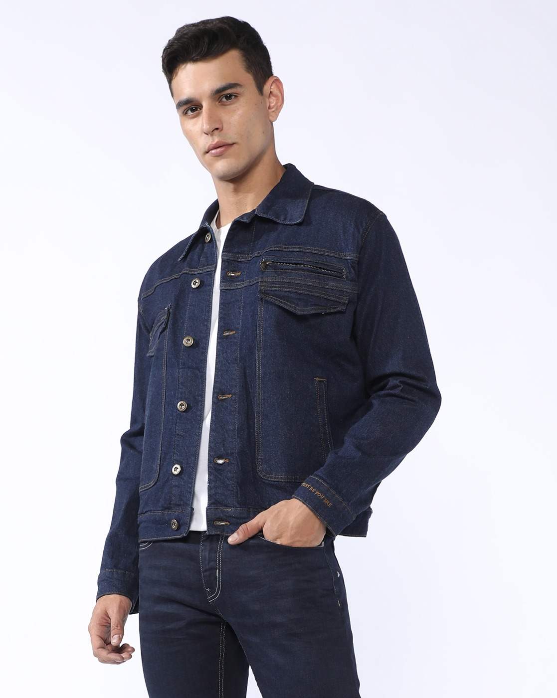 GAS | Regular Fit Jacket with Printed Detail