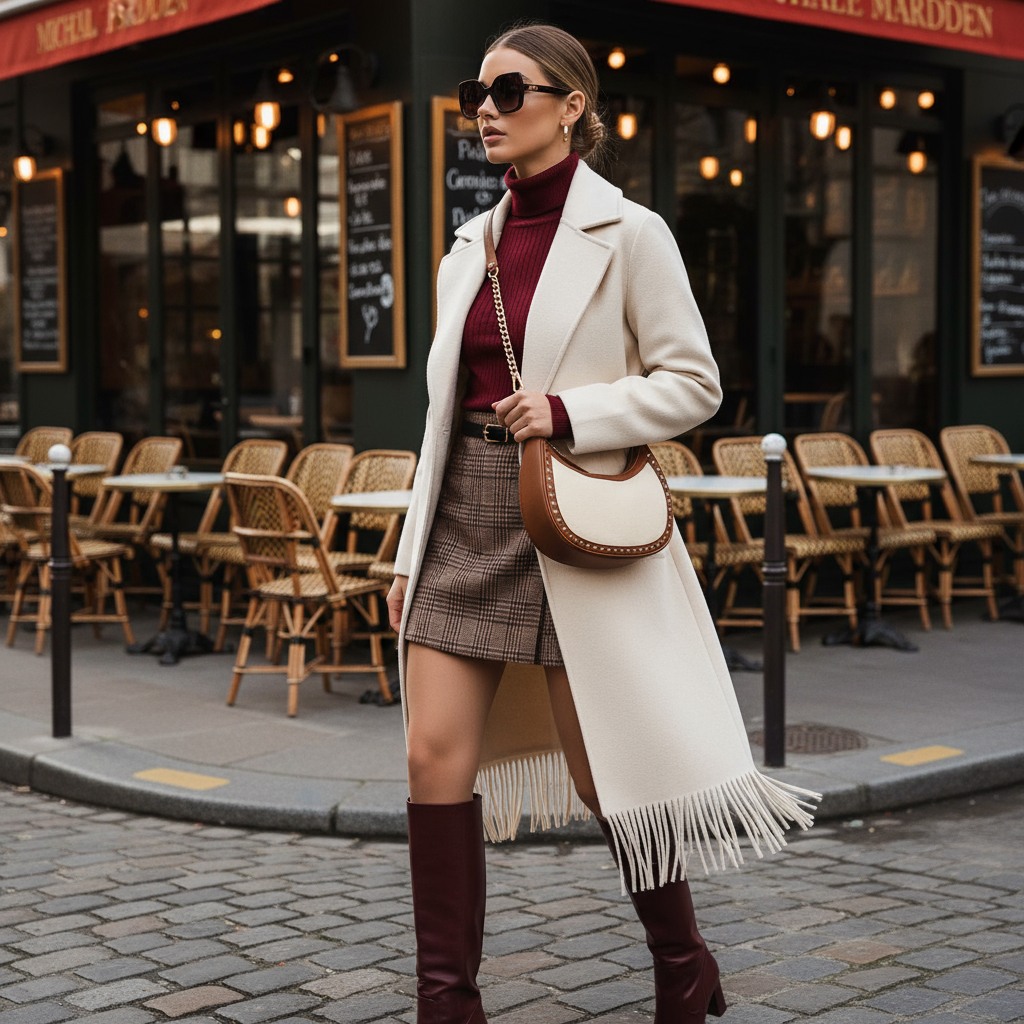 BMAZZY Gold/Cognac Crossbody