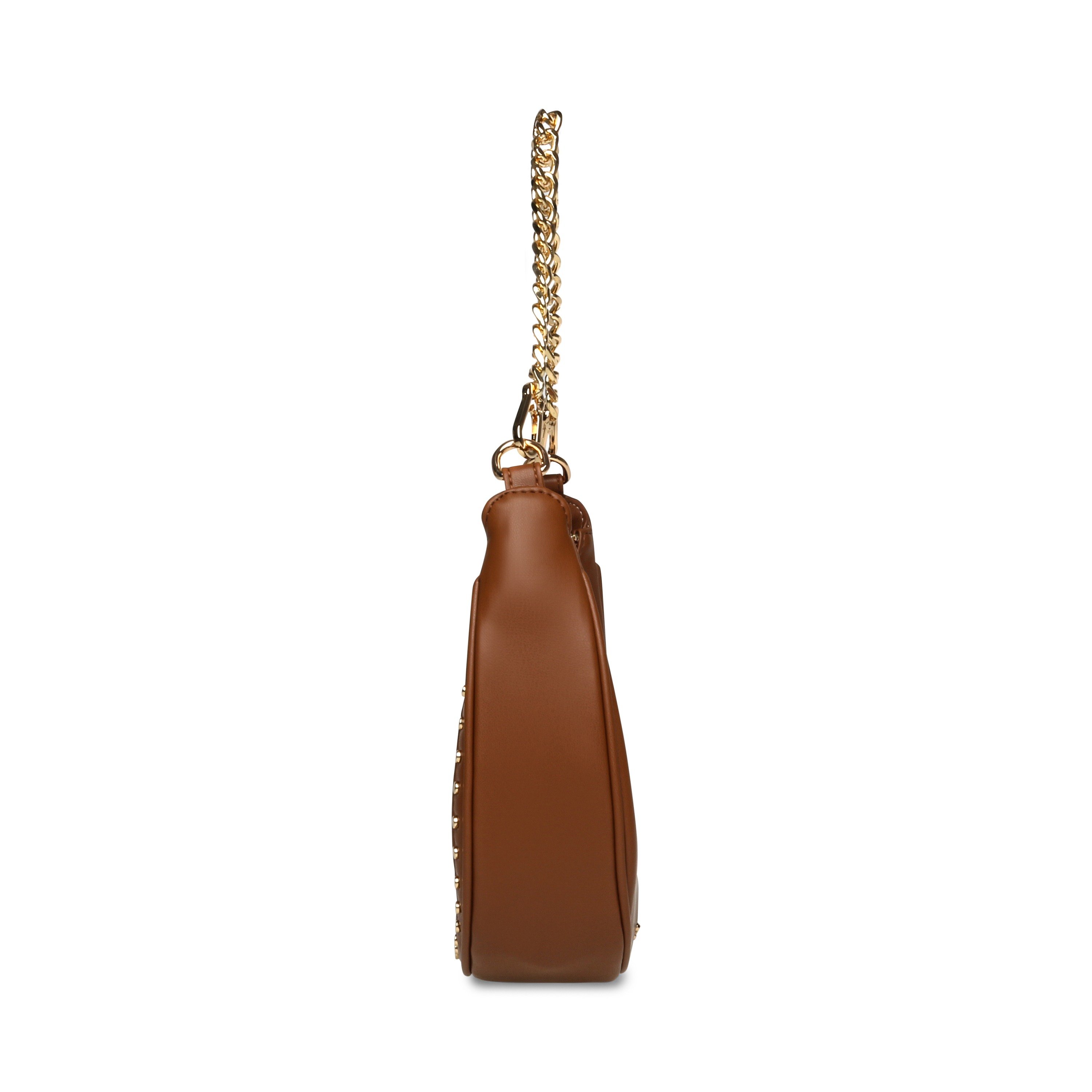 BMAZZY Gold/Cognac Crossbody