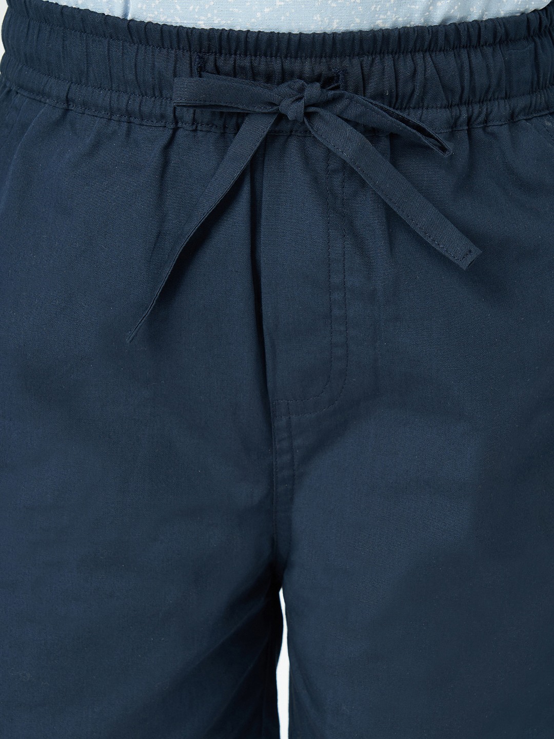 Ed-a-Mamma Boys Solid Poplin Shorts Navy