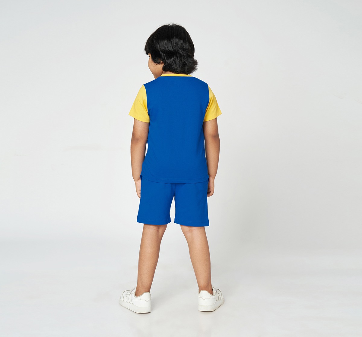 Ed-a-Mamma Boys Tshirt and shorts set Blue