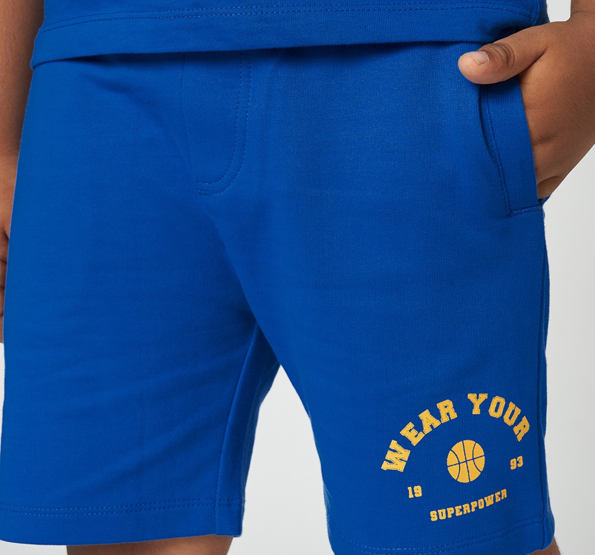 Ed-a-Mamma Boys Tshirt and shorts set Blue