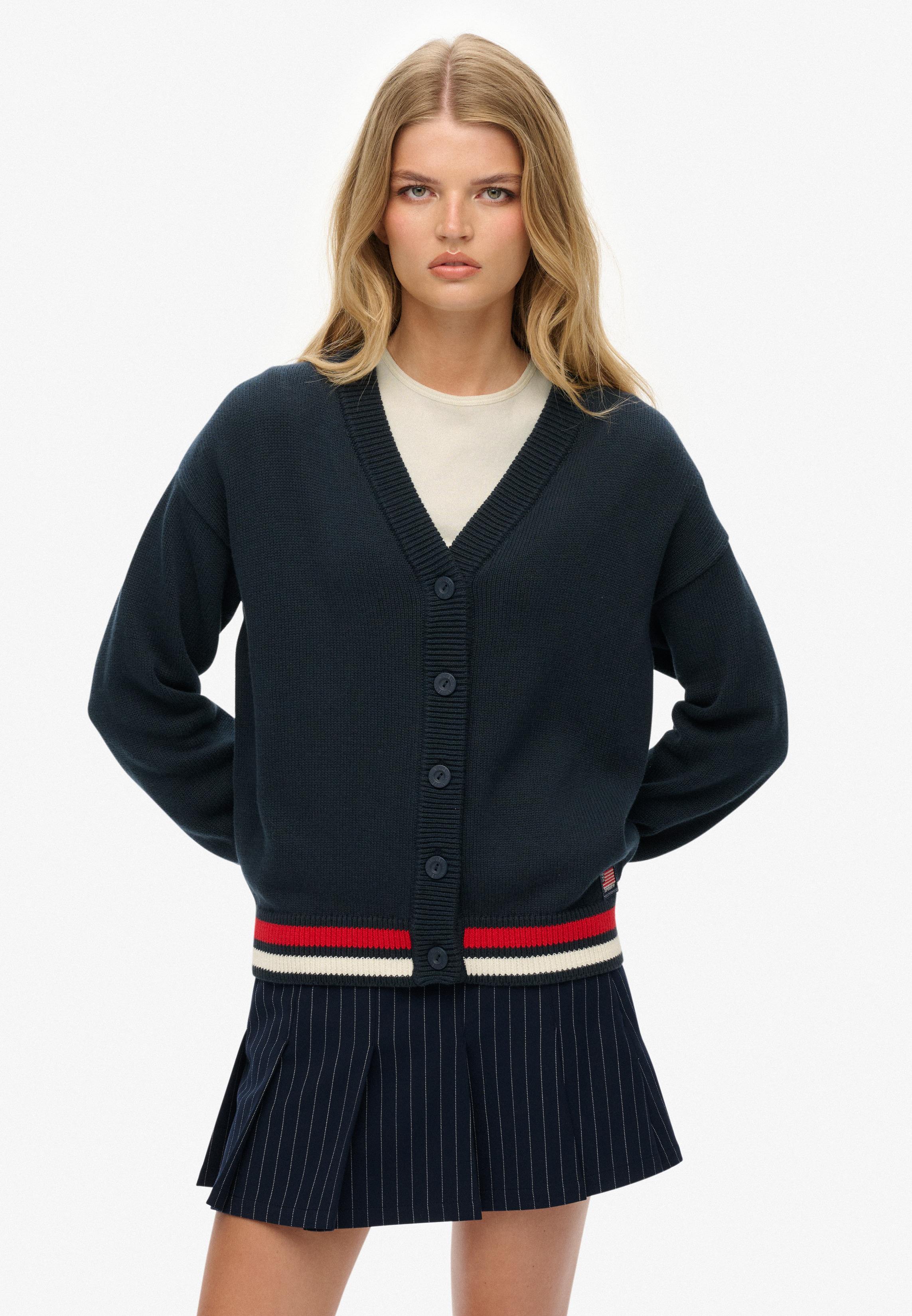SLOUCHY KNITTED CARDIGAN