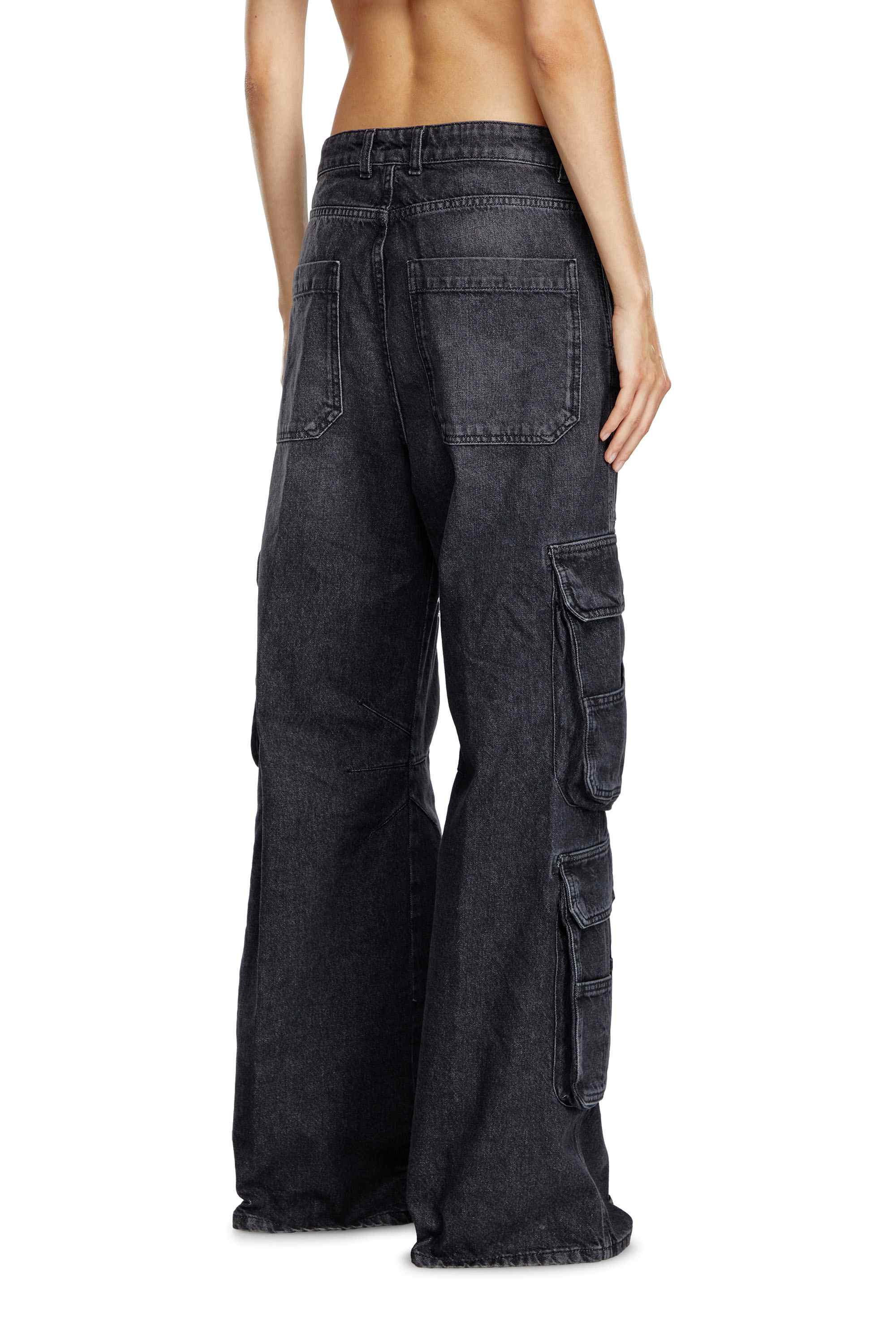 Black Relaxed Jeans - 1996 D-Sire