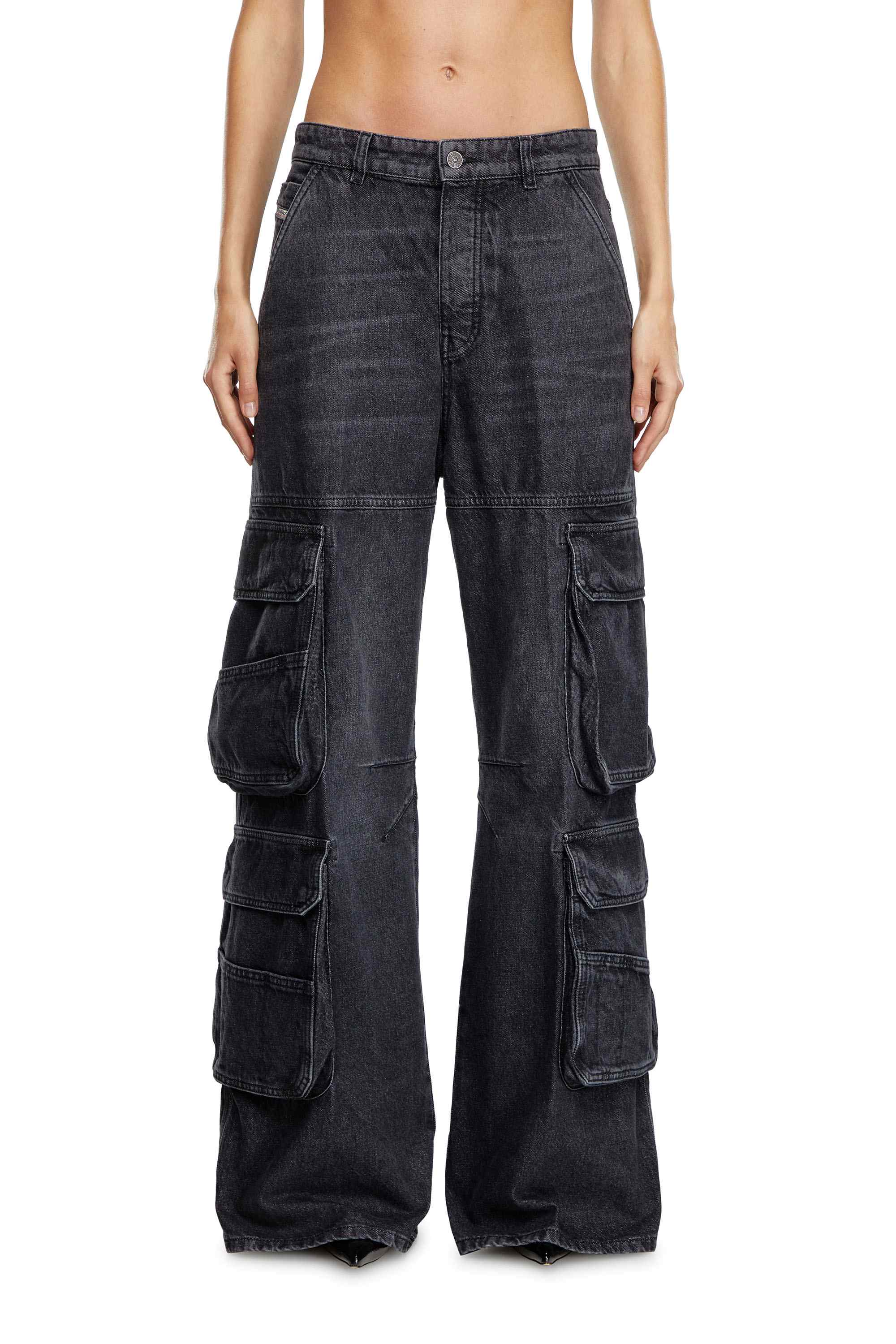 Black Relaxed Jeans - 1996 D-Sire