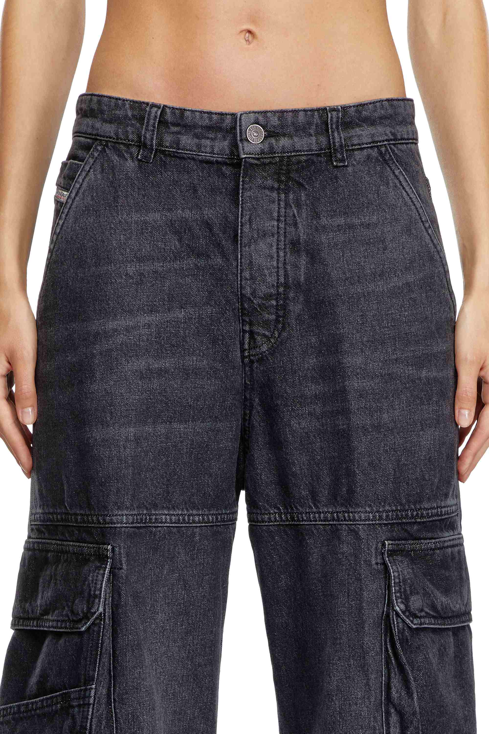 Black Relaxed Jeans - 1996 D-Sire