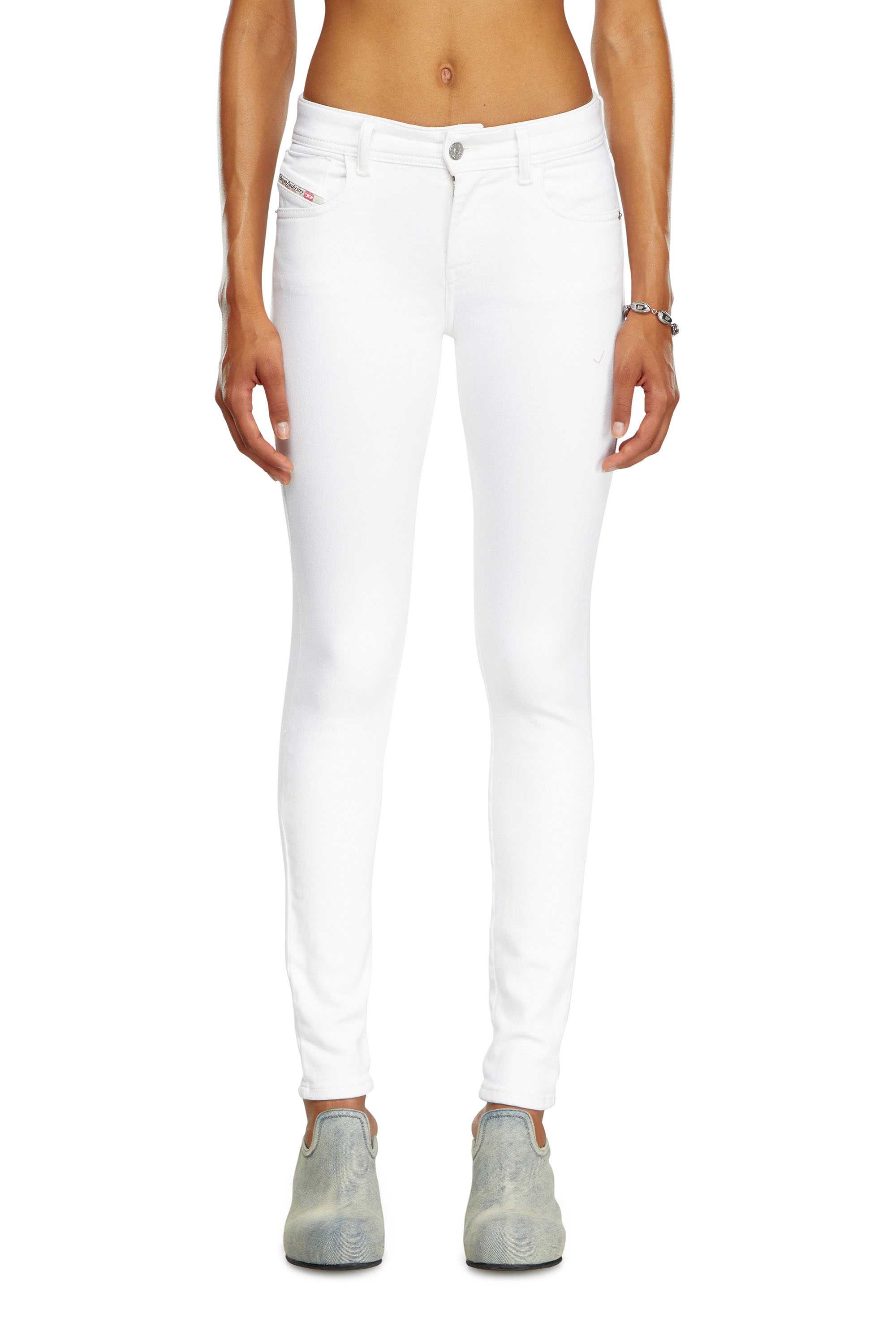 White Skinny Jeans - 2017 Slandy