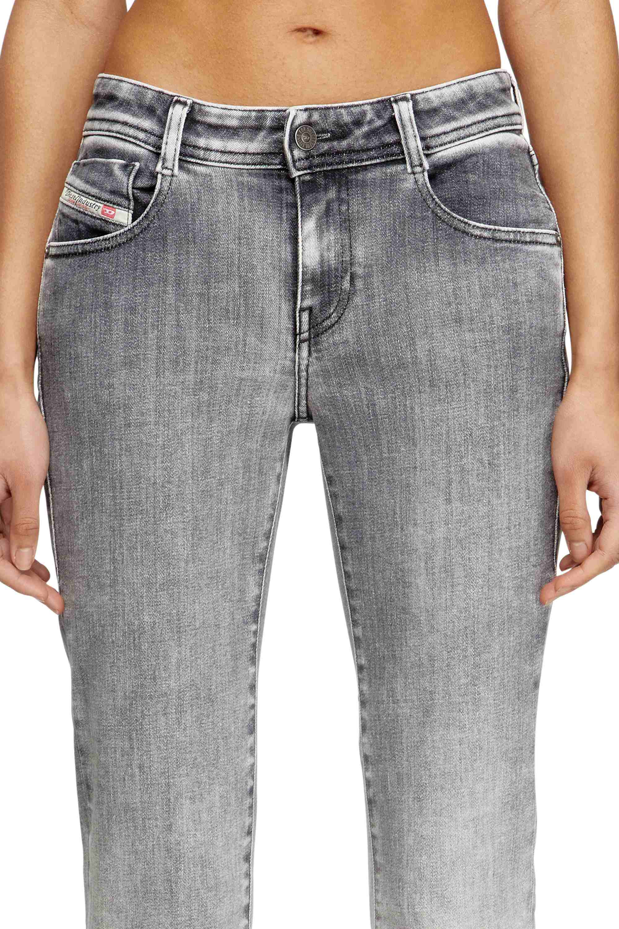Grey Bootcut Jeans - 1969 D-Ebbey