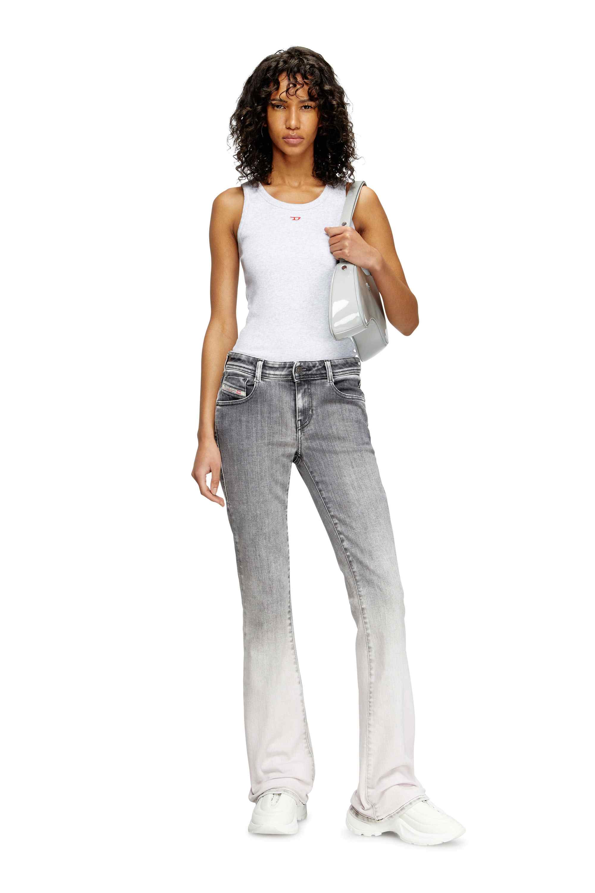 Grey Bootcut Jeans - 1969 D-Ebbey