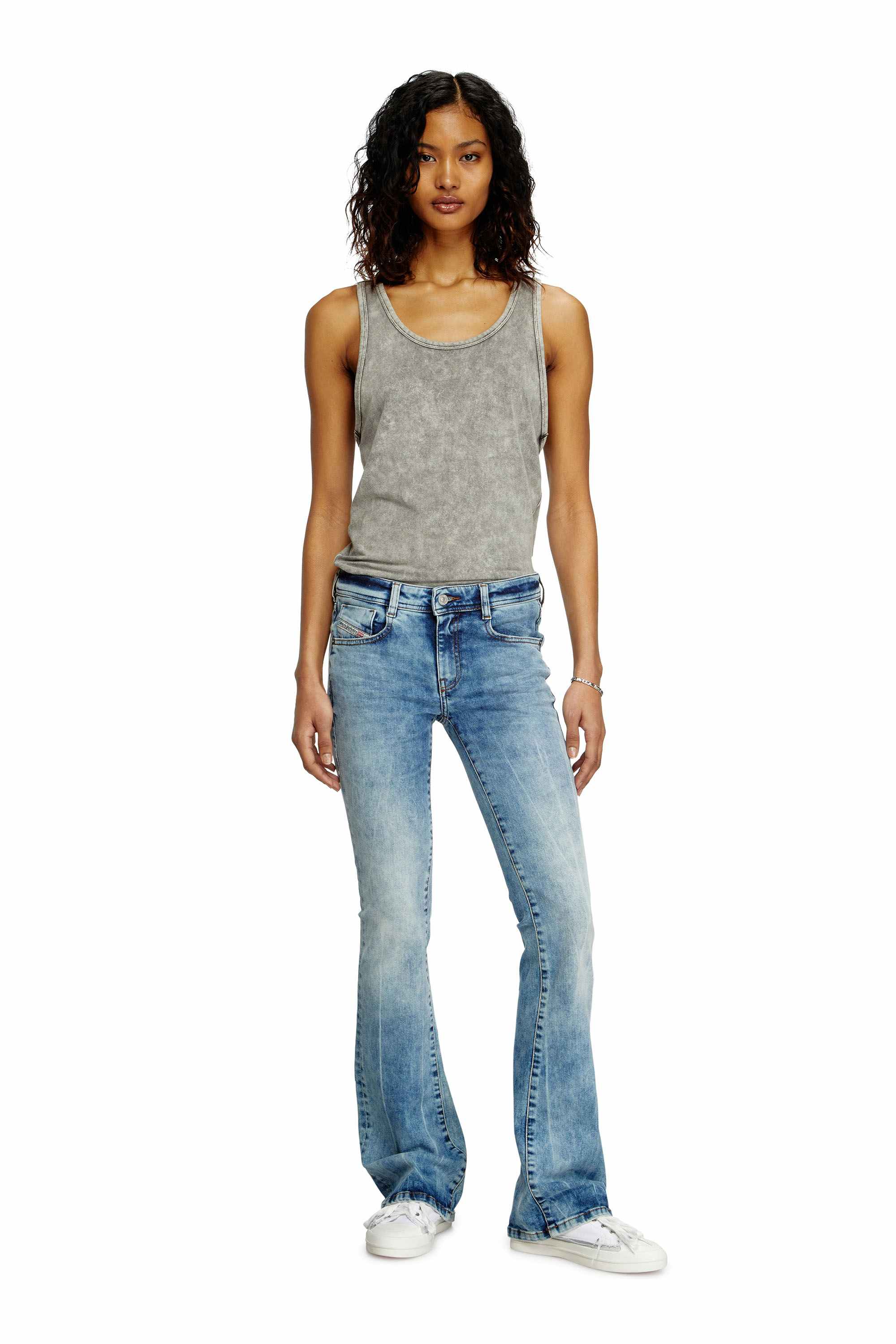 Blue Bootcut Jeans - 1969 D-Ebbey