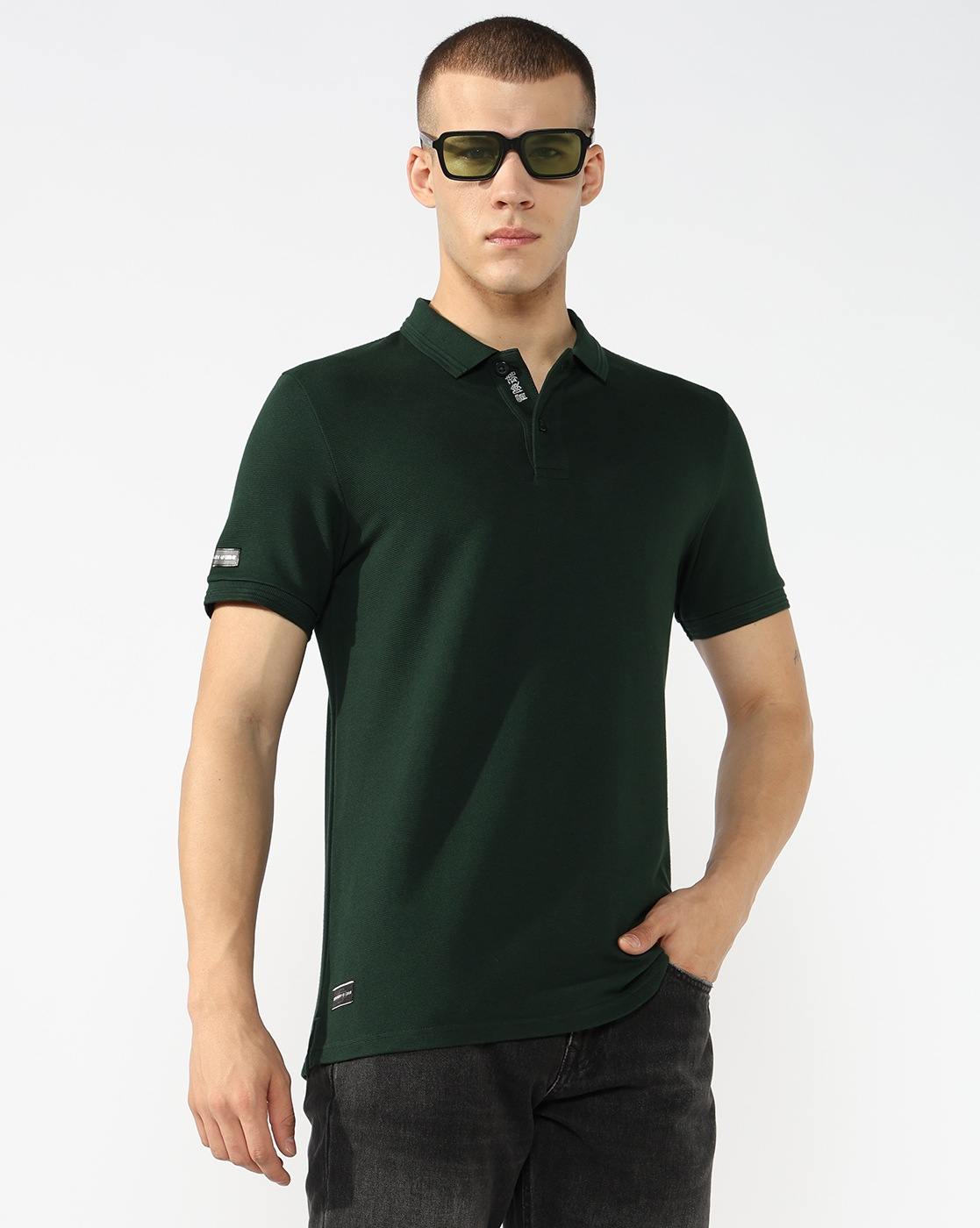 OTTOMAN RIB CHROME POLO