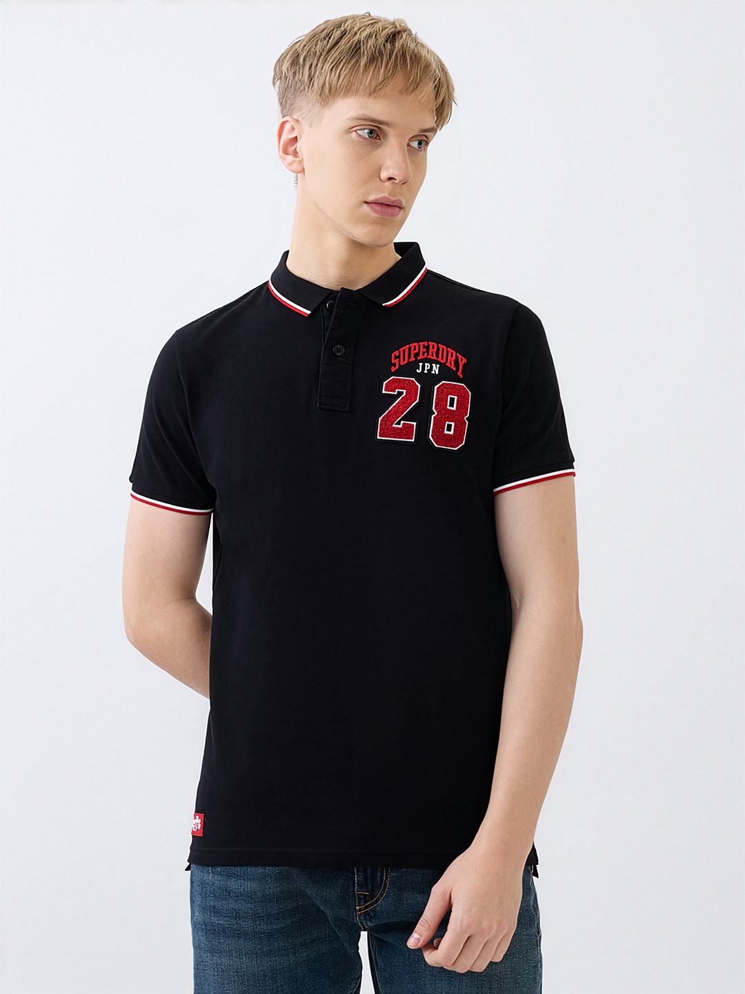 3D ALPHA PREP BADGE POLO STYLE