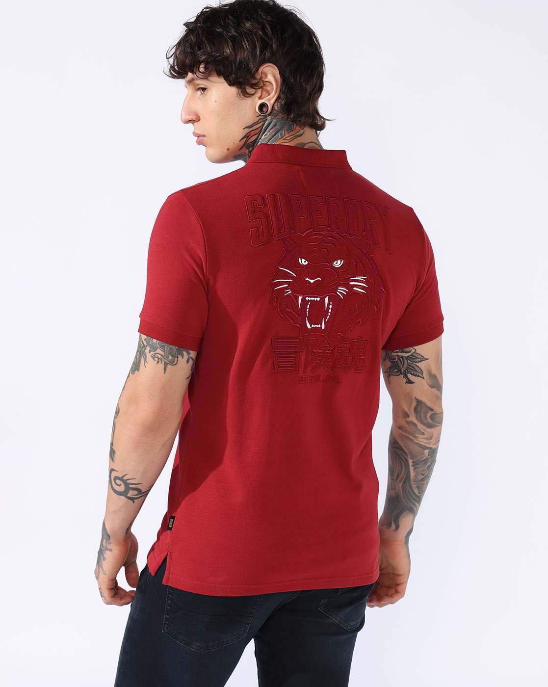 TOKYO TONAL TIGER ROAR POLO