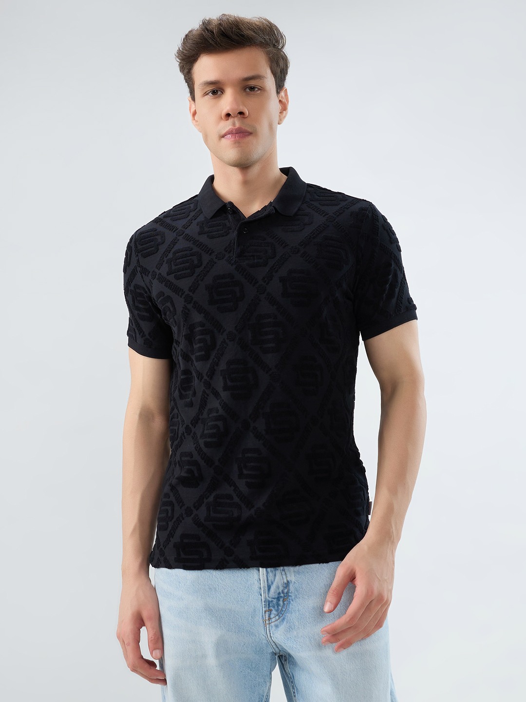 MONOGRAM TOWEL TERRY POLO