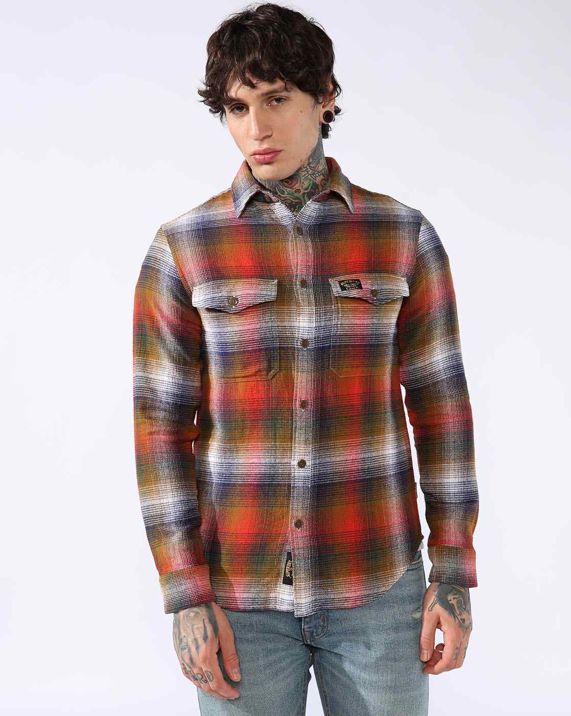 KYOTO OMBRE CHECK SHIRT