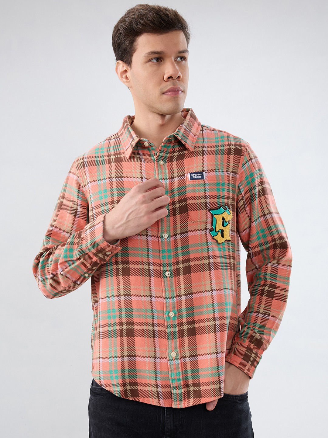 HYPER BRIGHT CHECK SHIRT