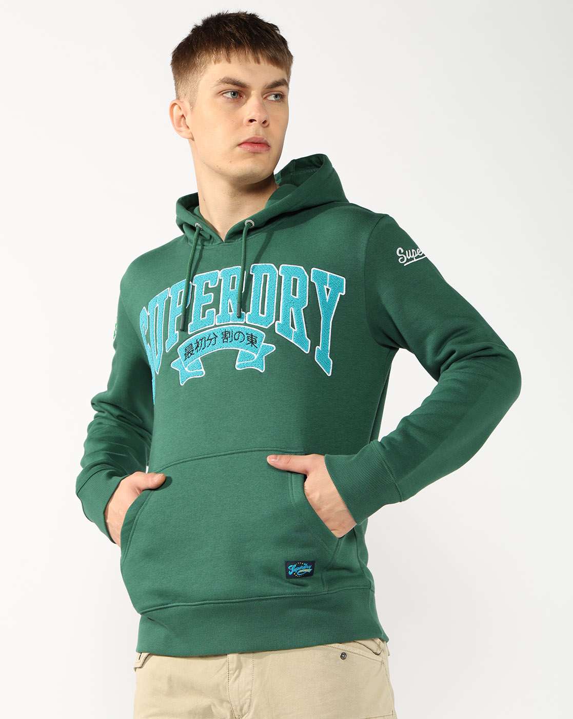 VARSITY BADGE HOODIE