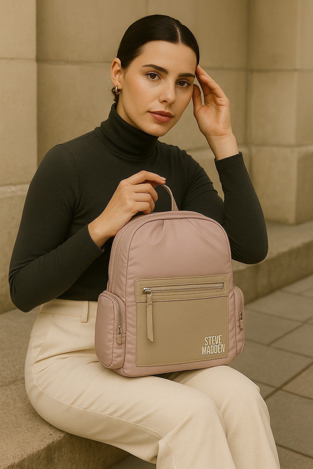 Bhayve Blush Backpacks
