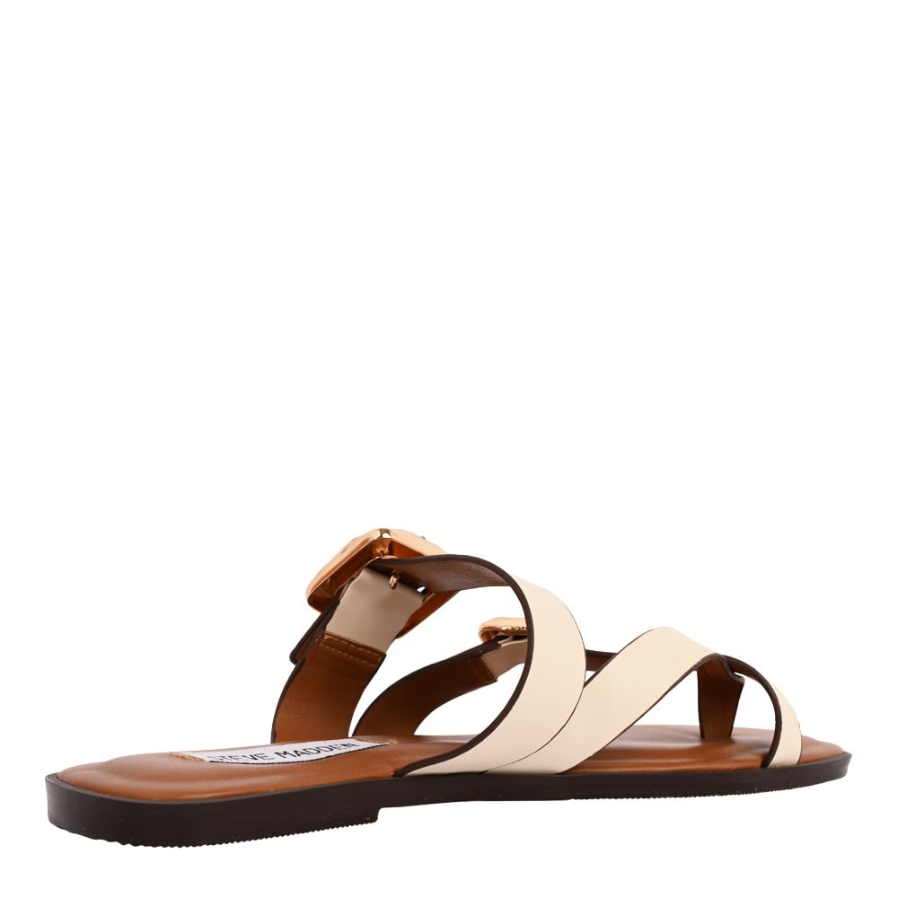 Emilia Natural Leather Flats