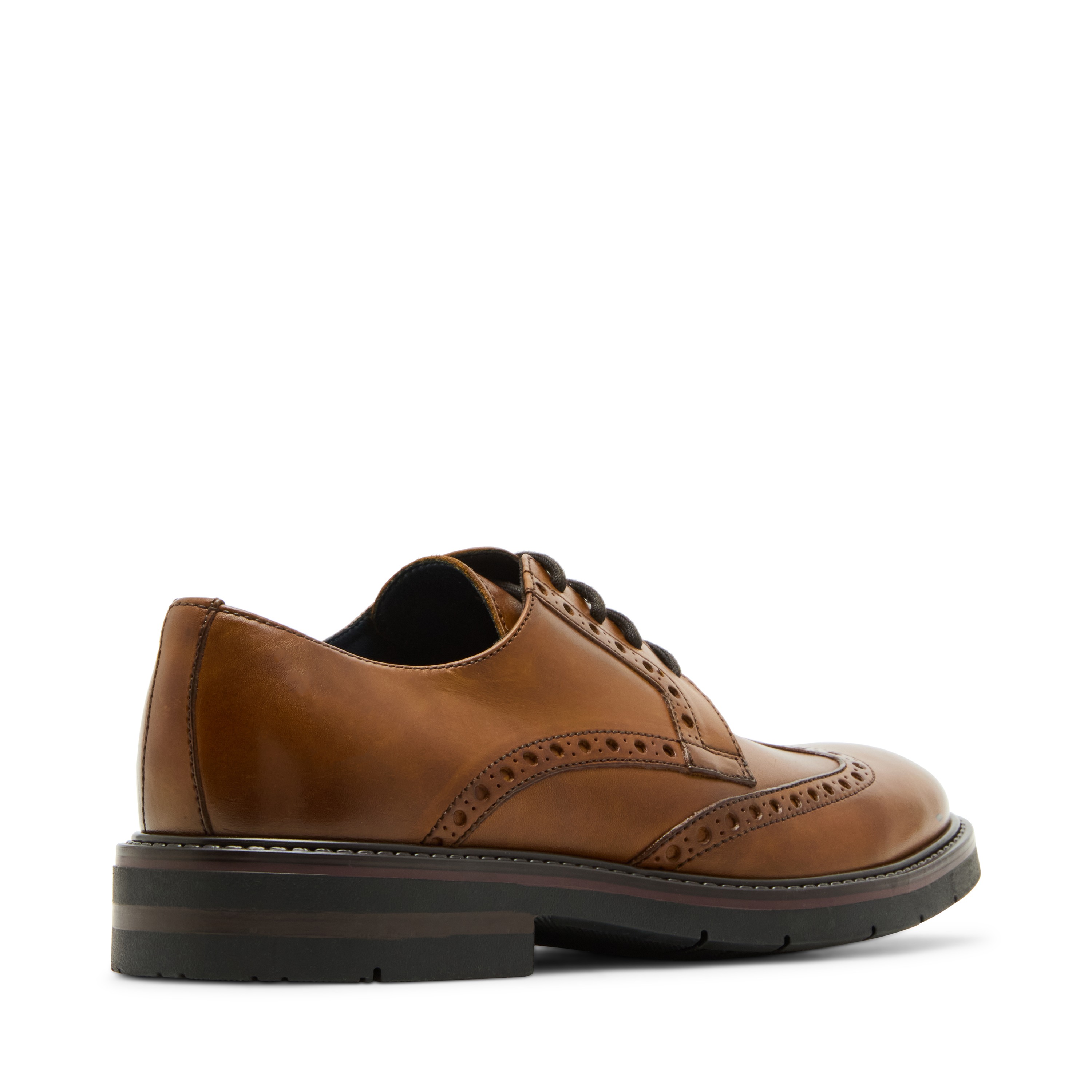 KOBY Tan Leather Tie-Ups & Dress Loafers