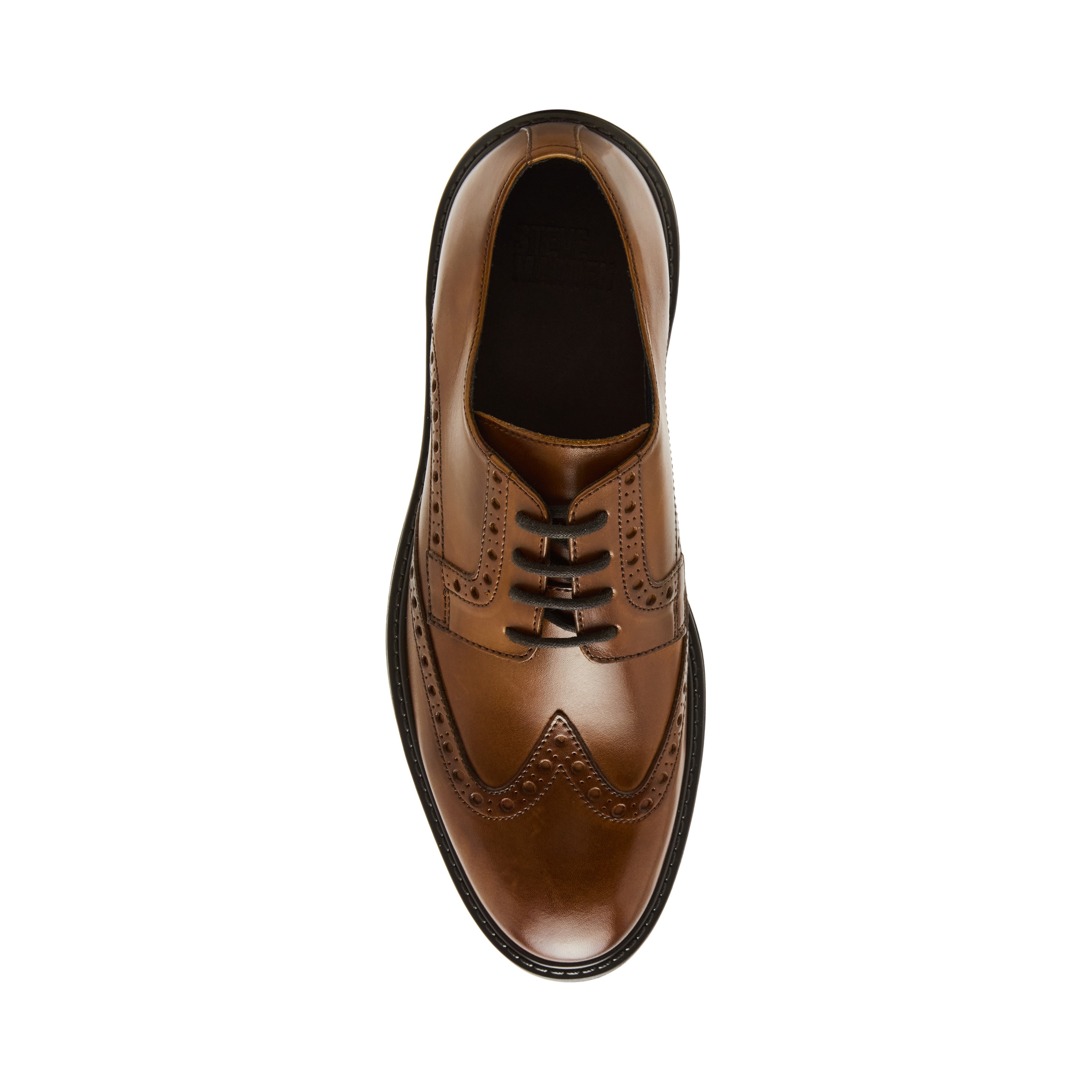 KOBY Tan Leather Tie-Ups & Dress Loafers