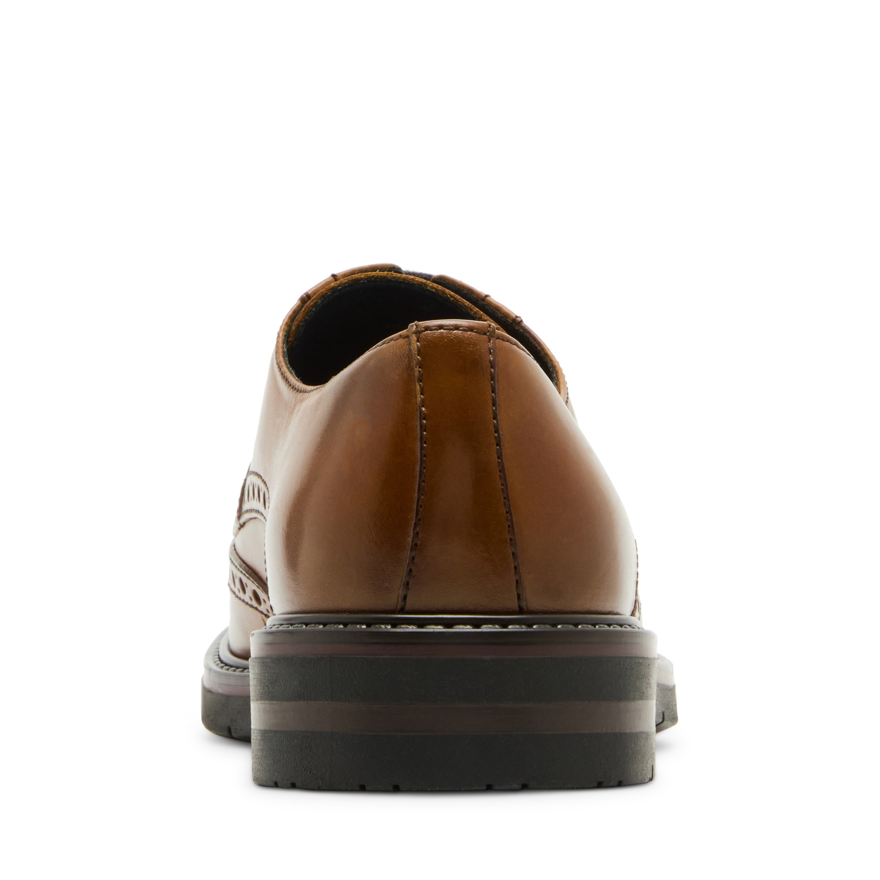 KOBY Tan Leather Tie-Ups & Dress Loafers