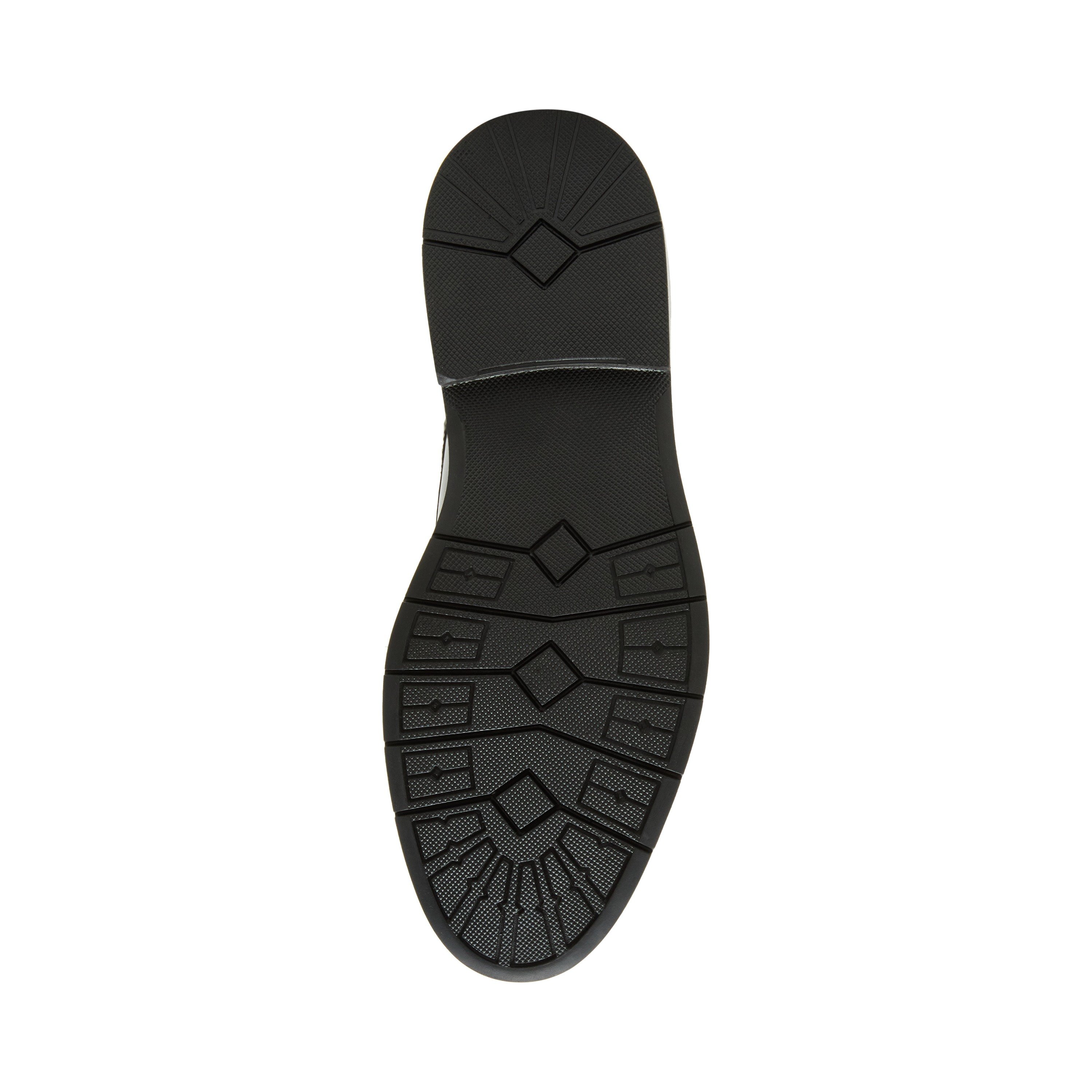 KOBY Black Leather Tie-Ups & Dress Loafers