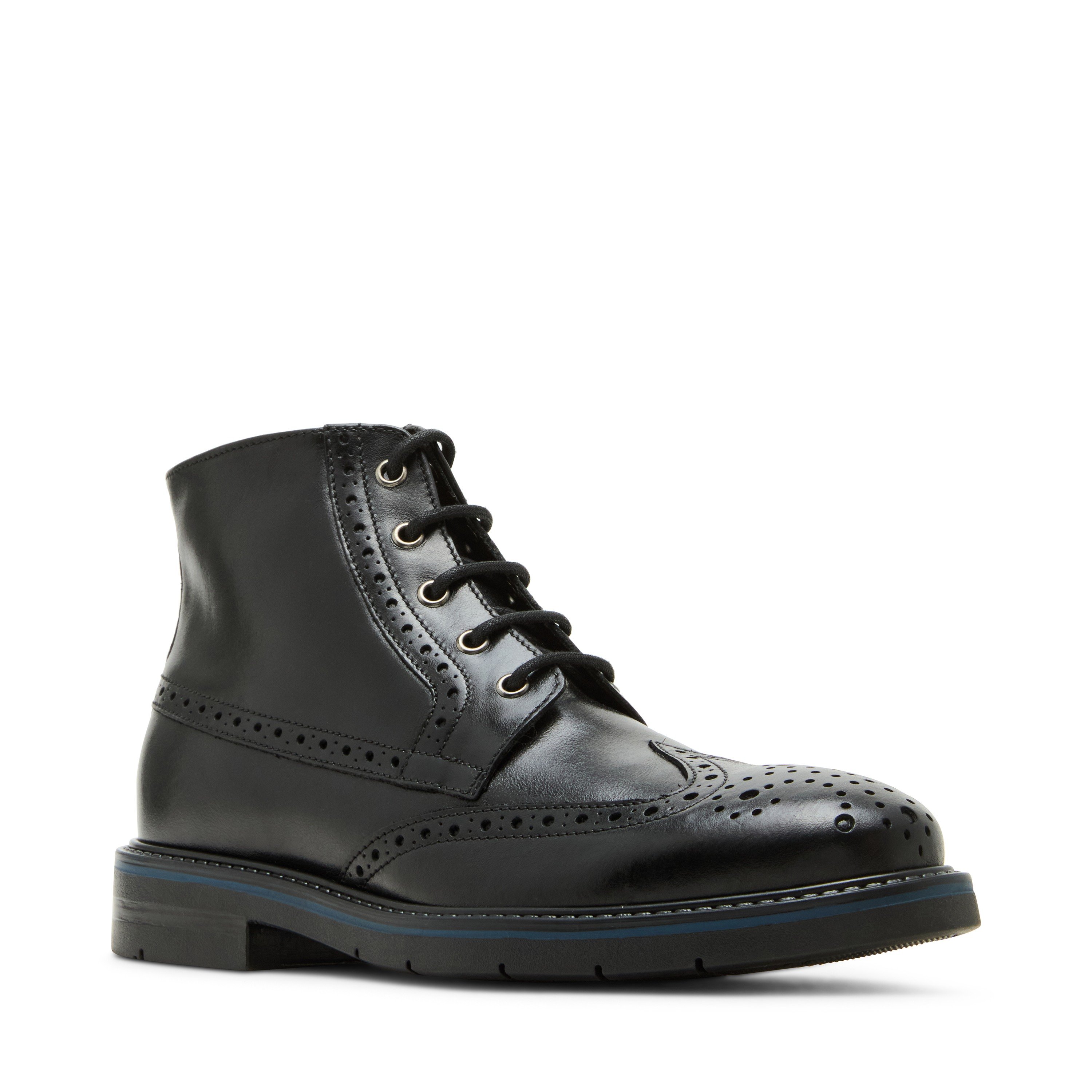 Kubus Black Leather Boots