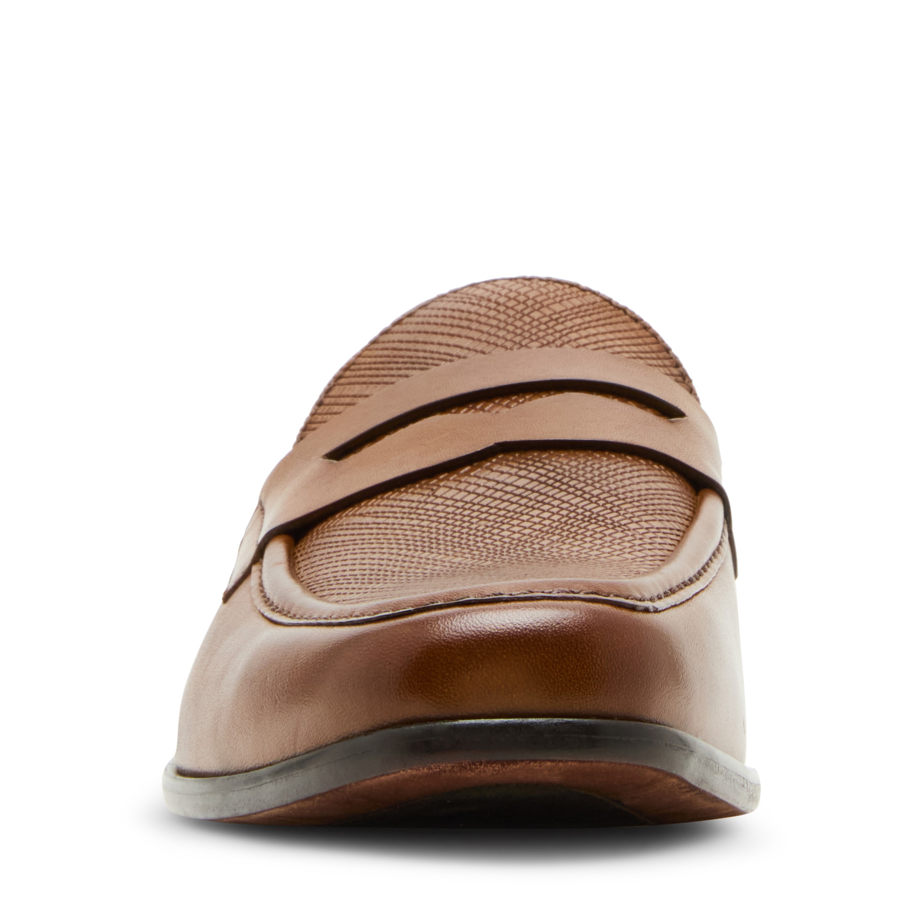ROLANDD Tan Leather Tie-Ups & Dress Loafers