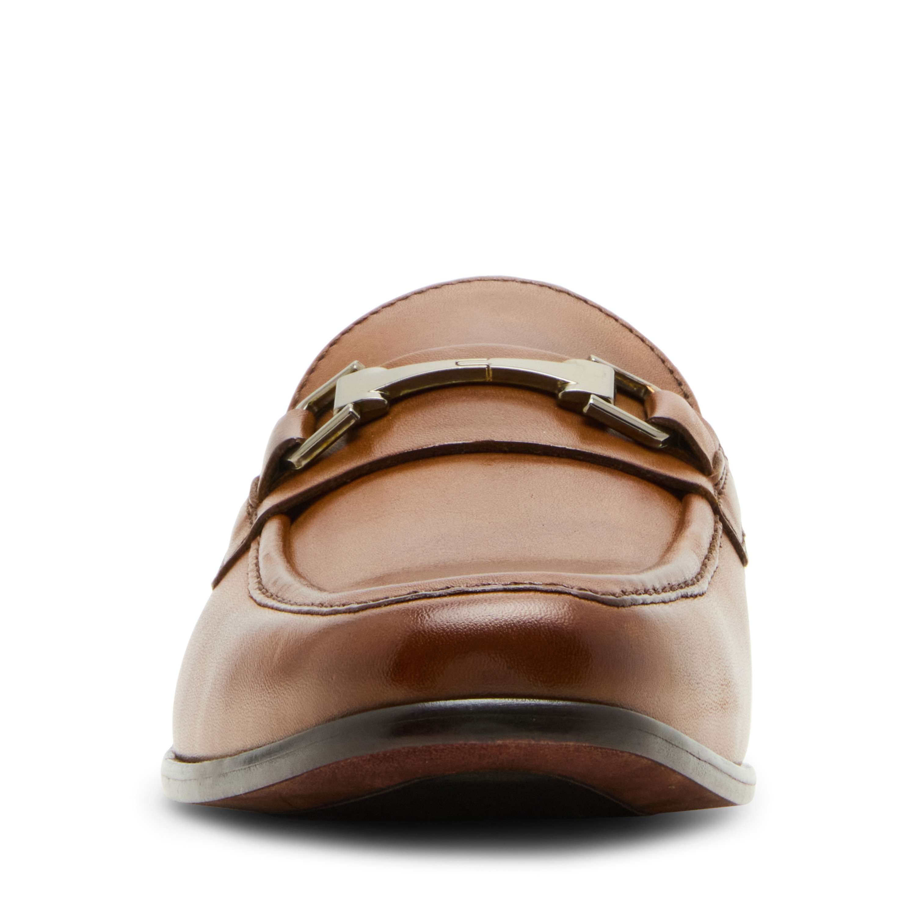 RONNIE Tan Leather Tie-Ups & Dress Loafers