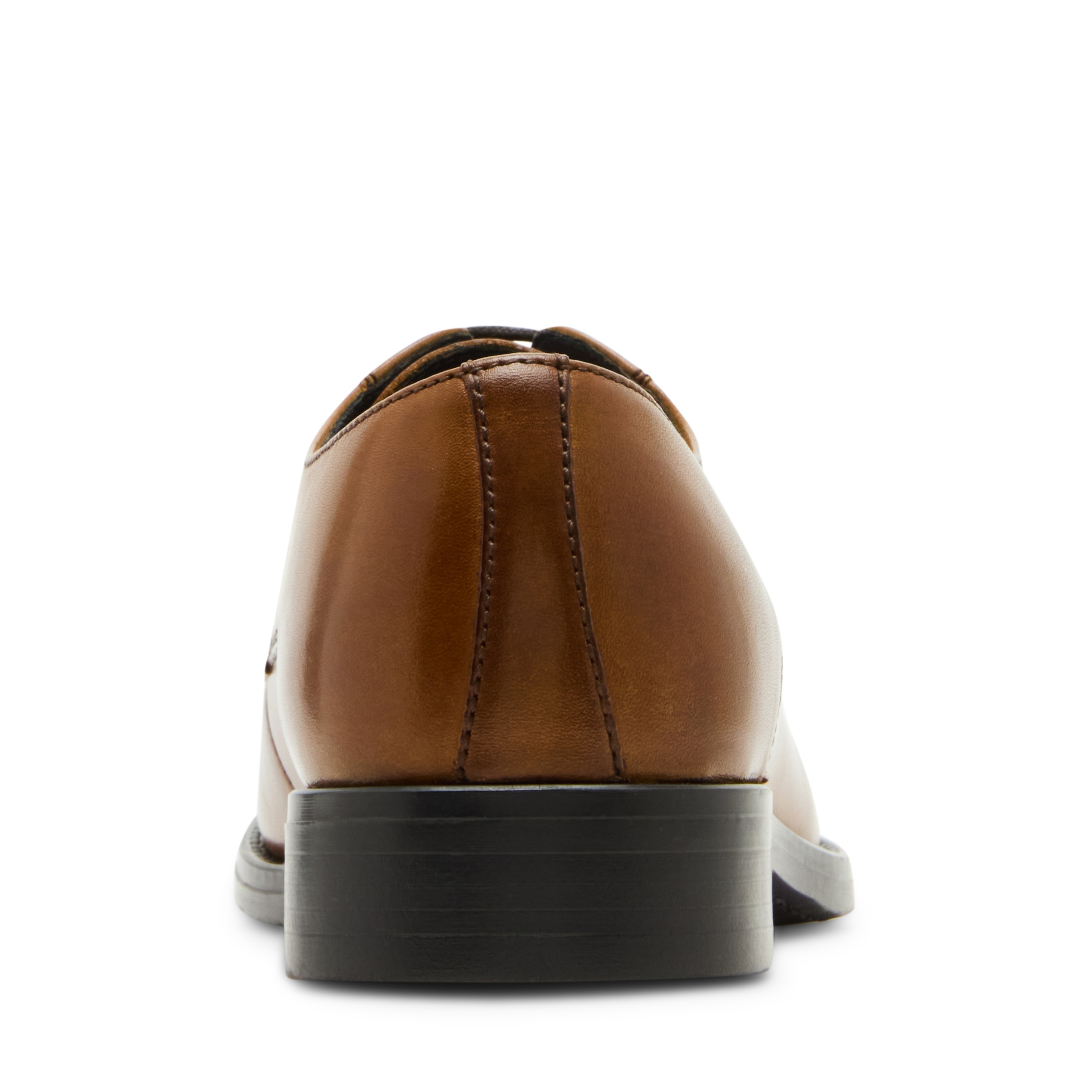 SHELDON Tan Leather Tie-Ups & Dress Loafers