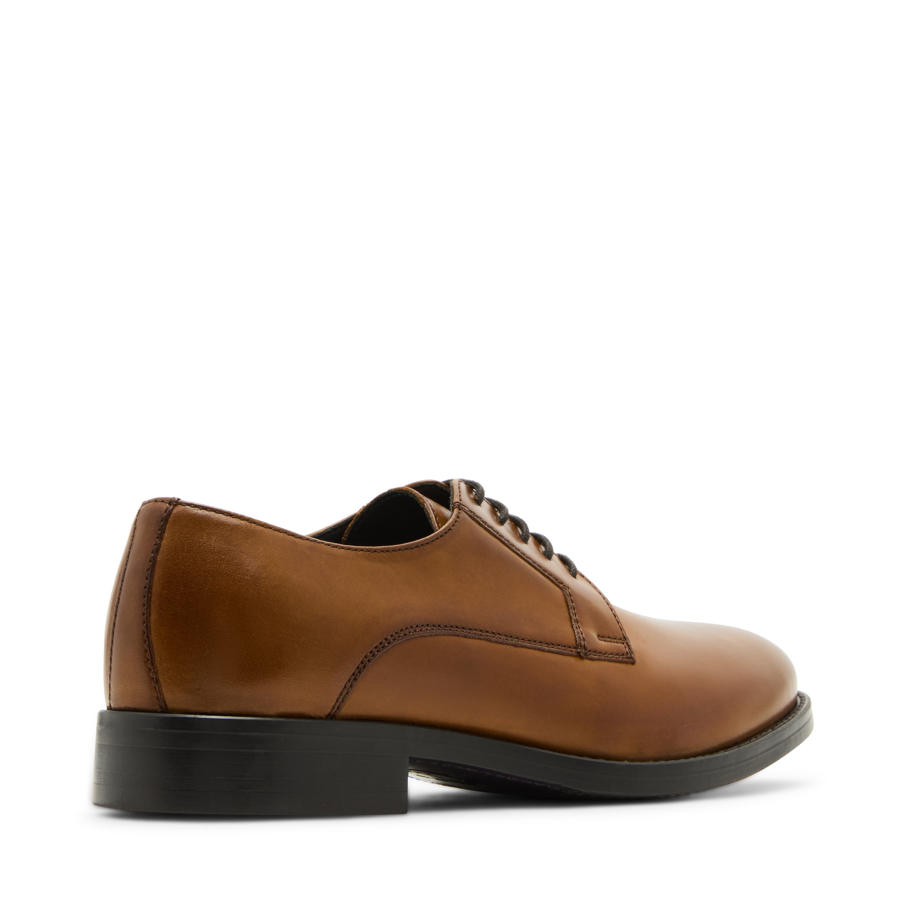 SHELDON Tan Leather Tie-Ups & Dress Loafers