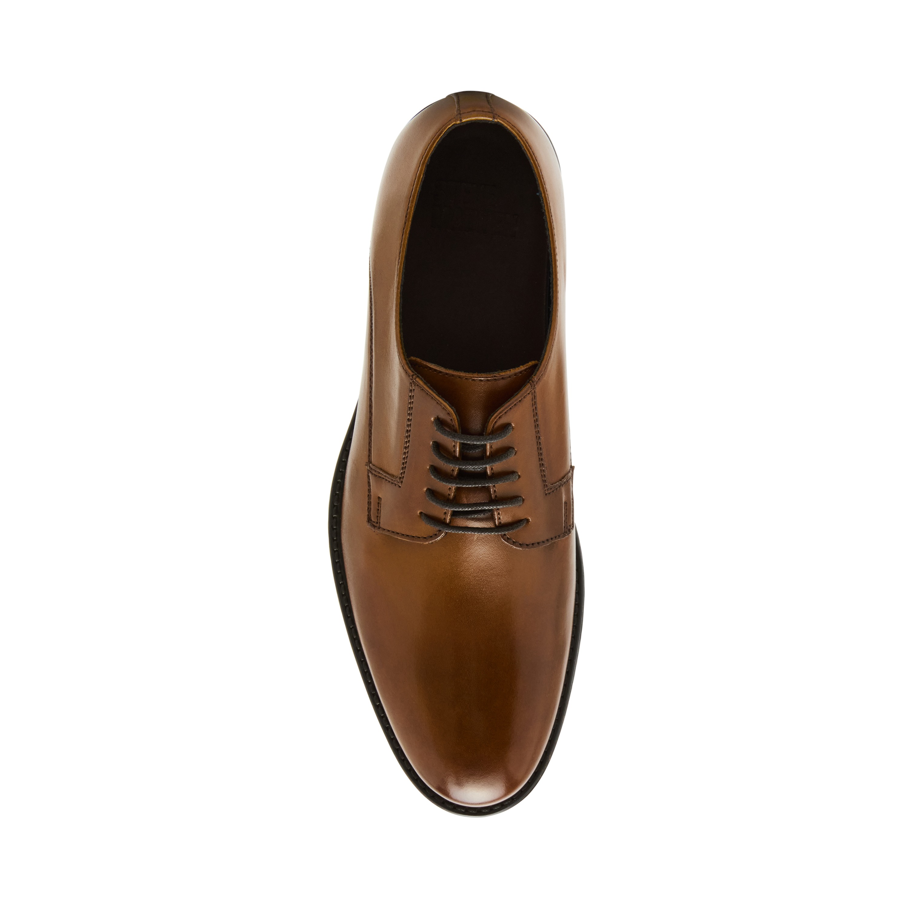 SHELDON Tan Leather Tie-Ups & Dress Loafers
