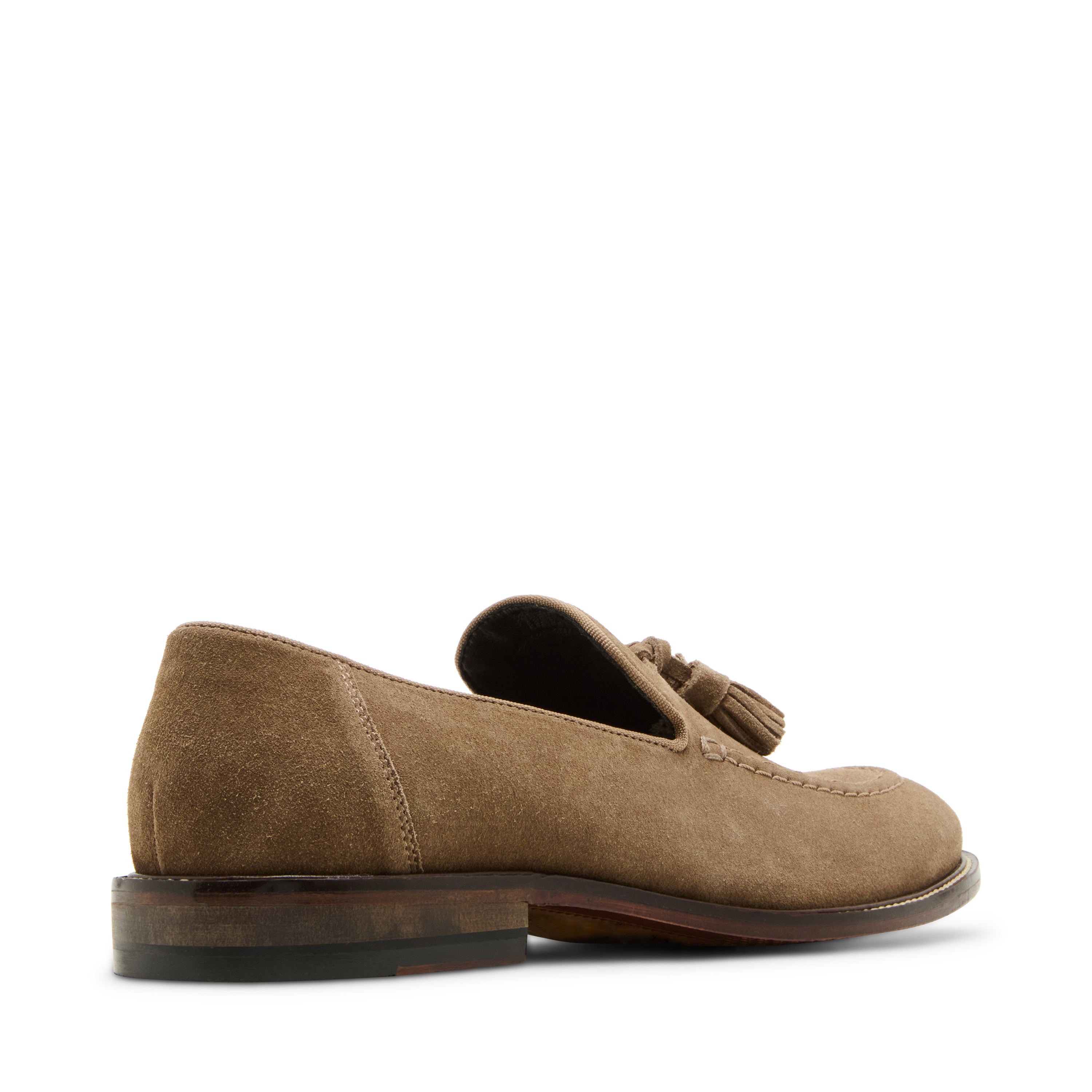 Sterling Taupe Suede Tie-Ups & Dress Loafers