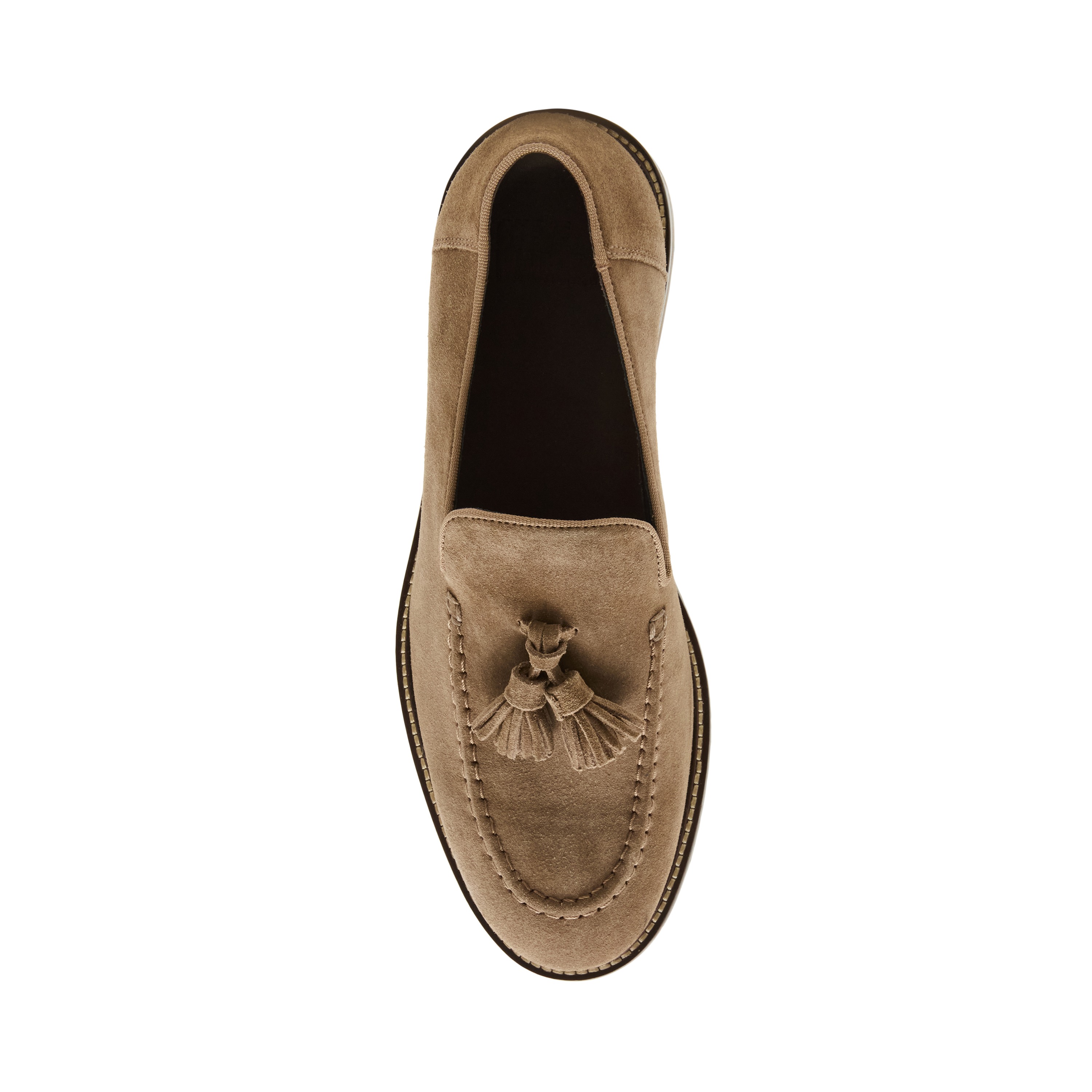 Sterling Taupe Suede Tie-Ups & Dress Loafers