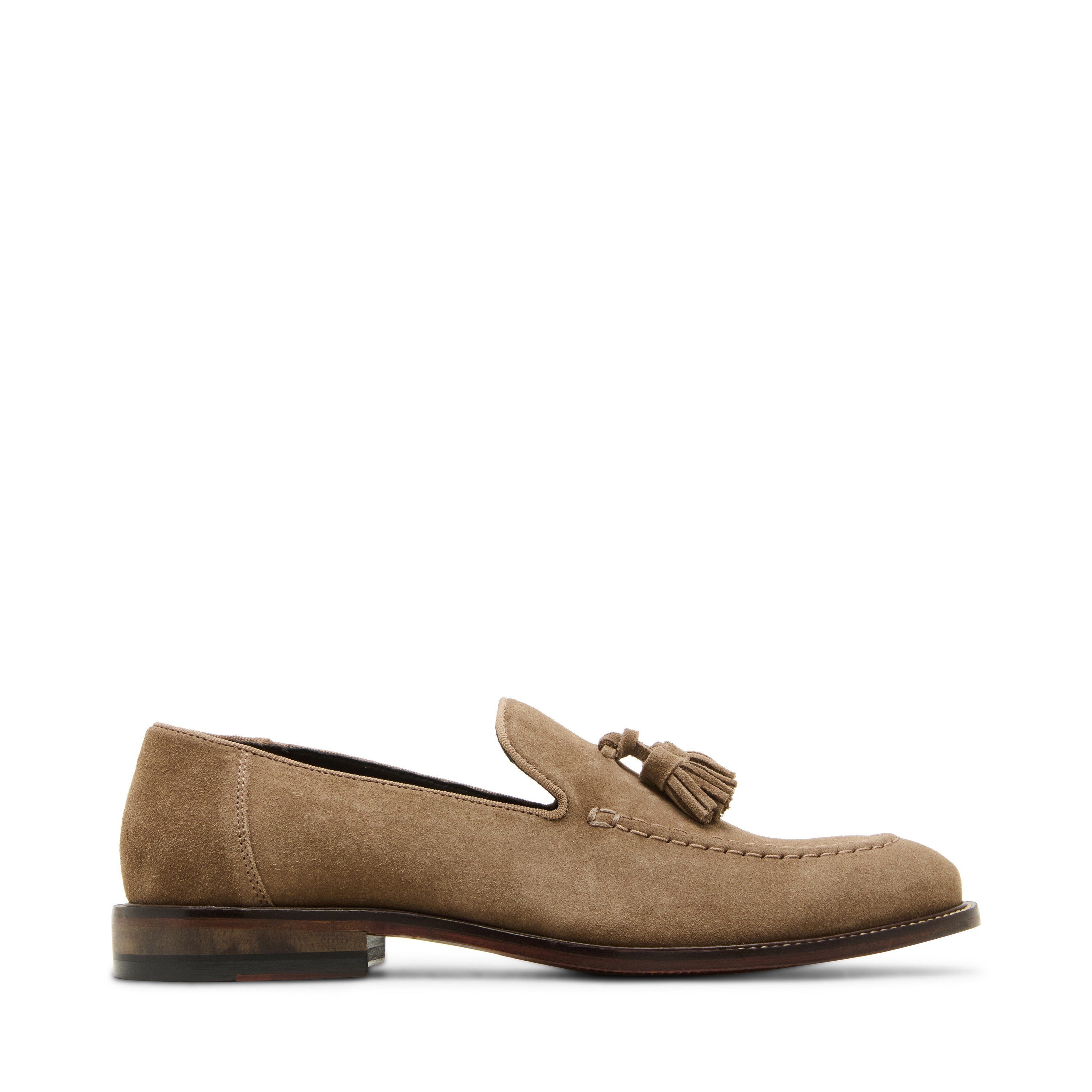 Sterling Taupe Suede Tie-Ups & Dress Loafers