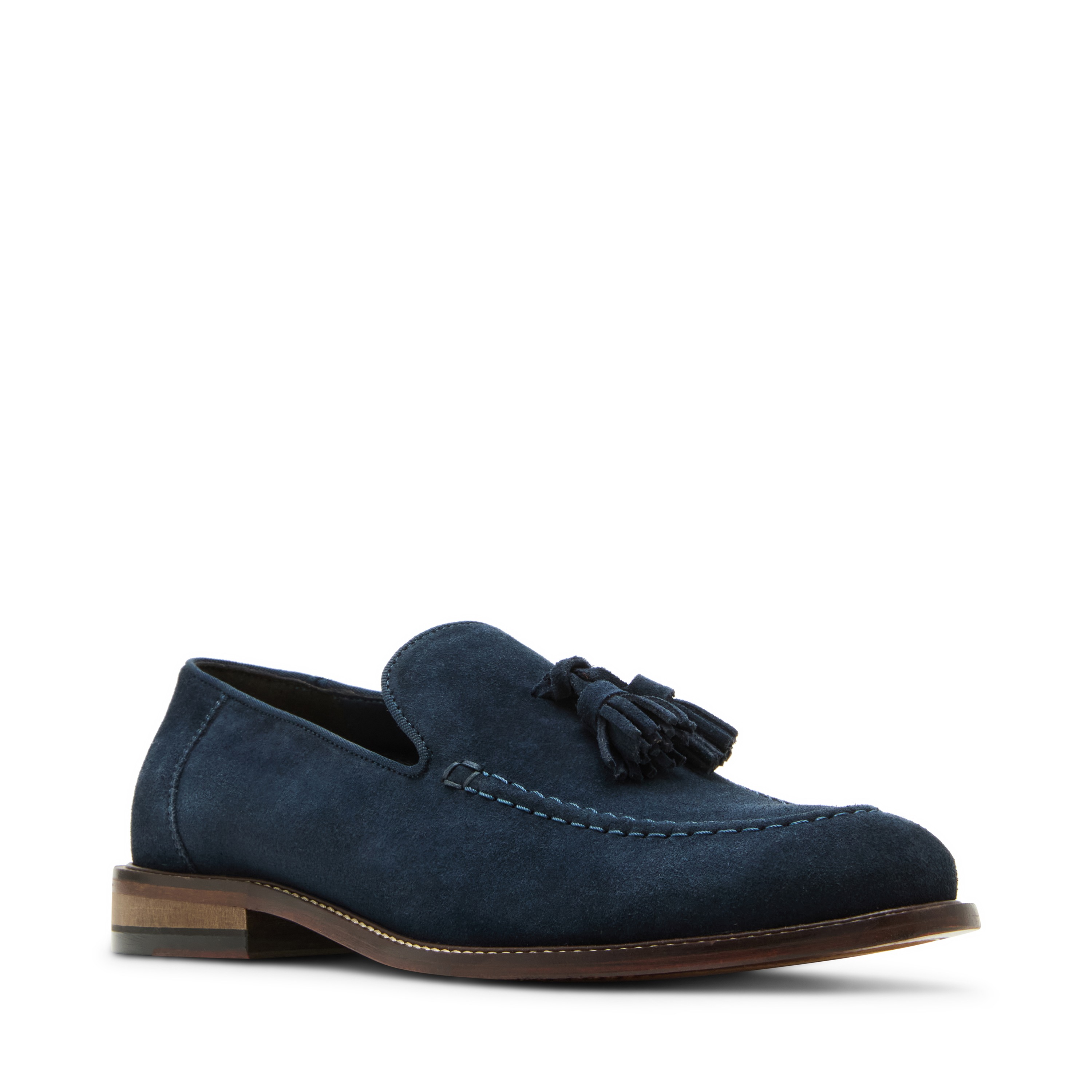 Sterling Navy Suede Tie-Ups & Dress Loafers